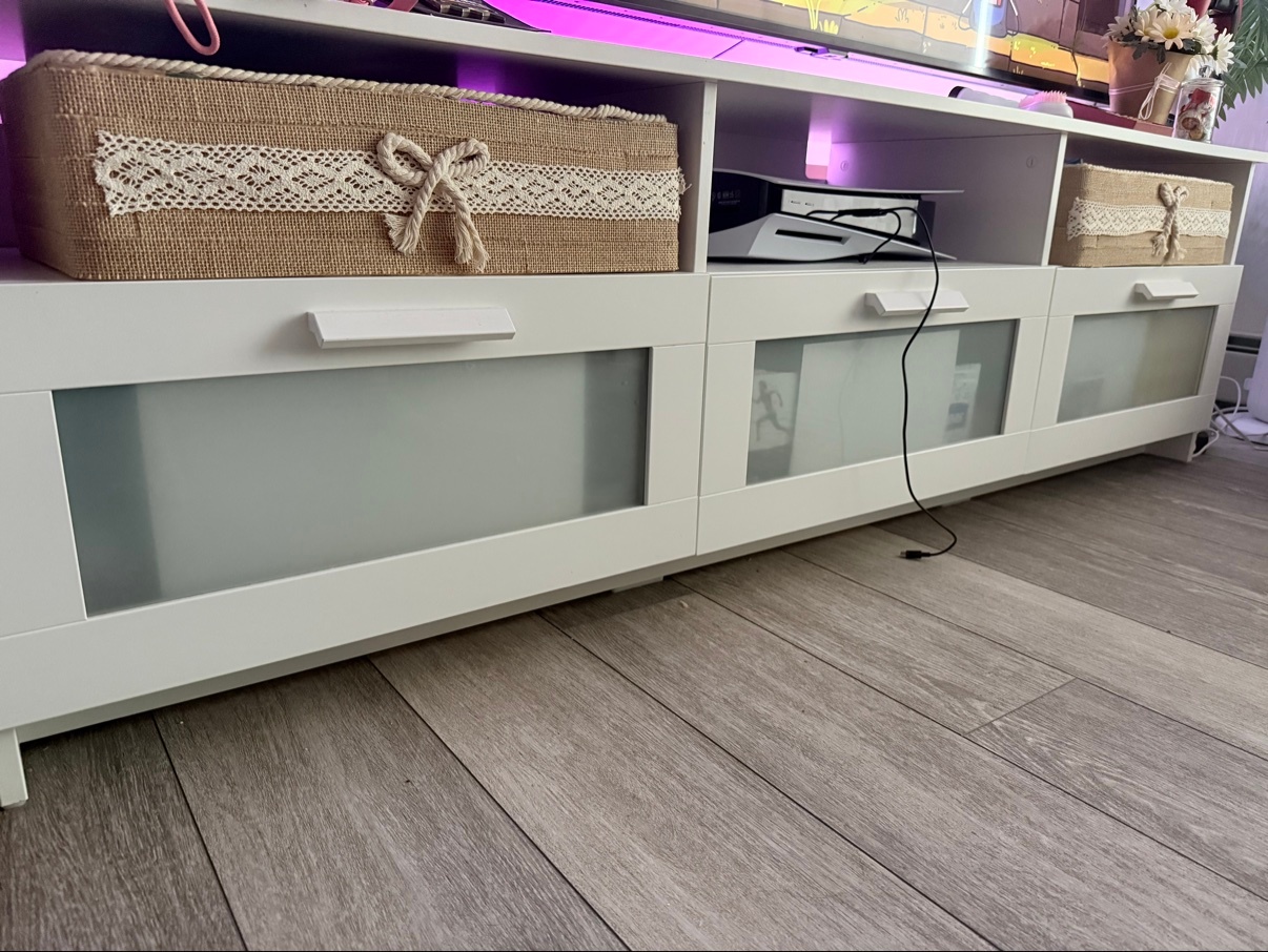 IKEA Brimnes TV Unit 180cm, White - photo 5