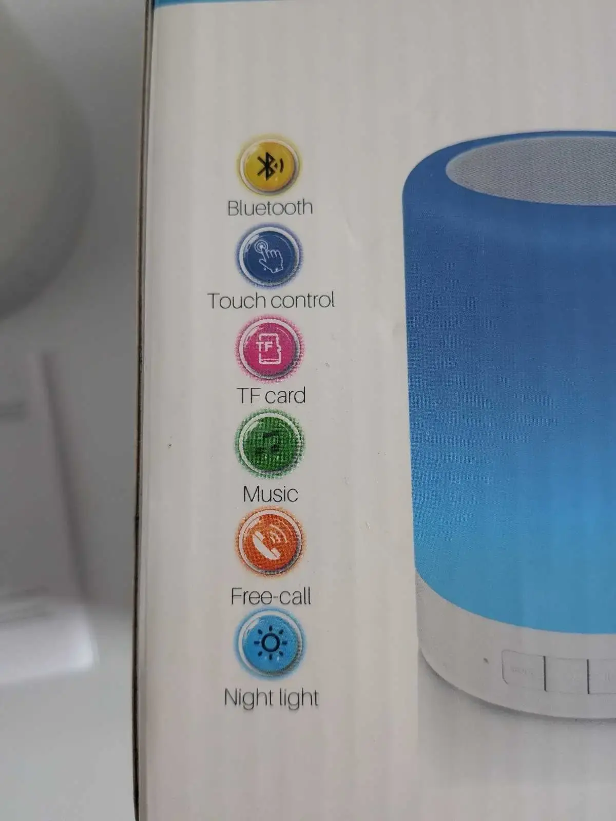 S66 Touch Sound Lamp Bluetooth Speaker - photo 5