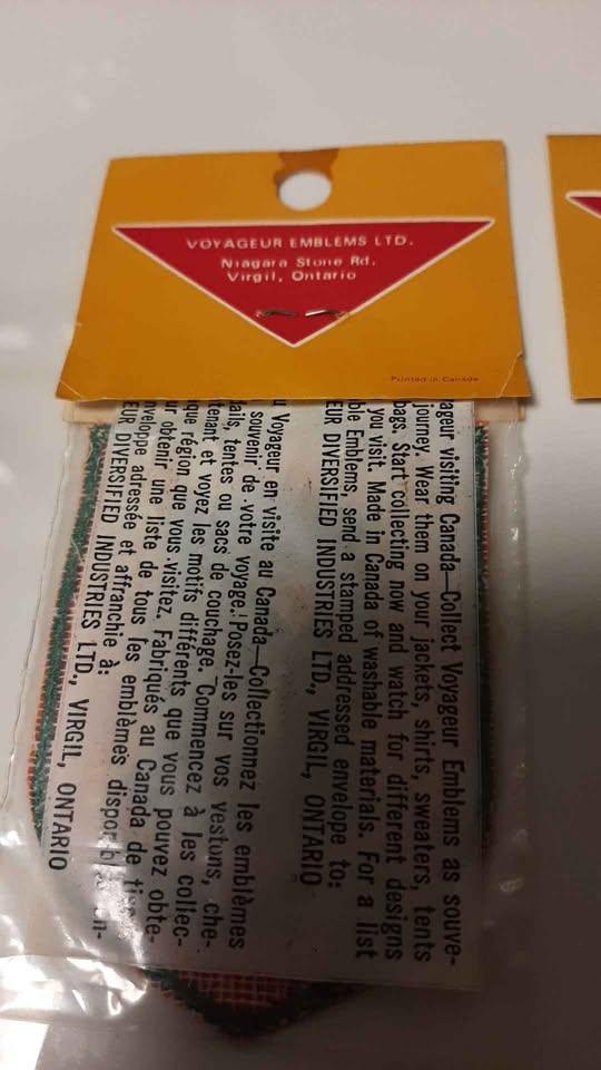 1980s Ontario souvenir travel patches lot - photo 3
