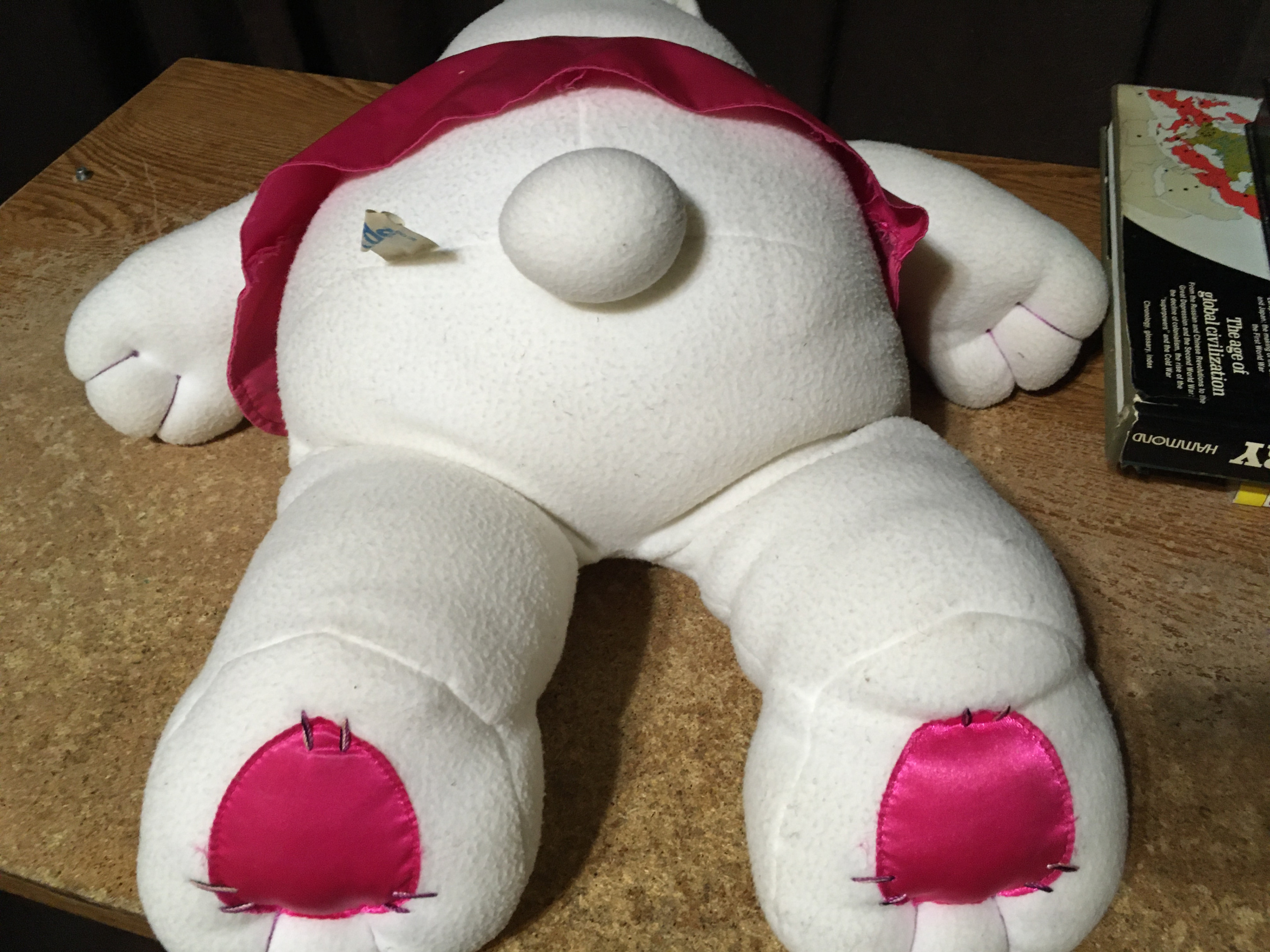 LARGE WHITE BUNNY RABBIT PLUSH 26" MUSICAL LIGHTS UP KIDS OF AME - photo 5