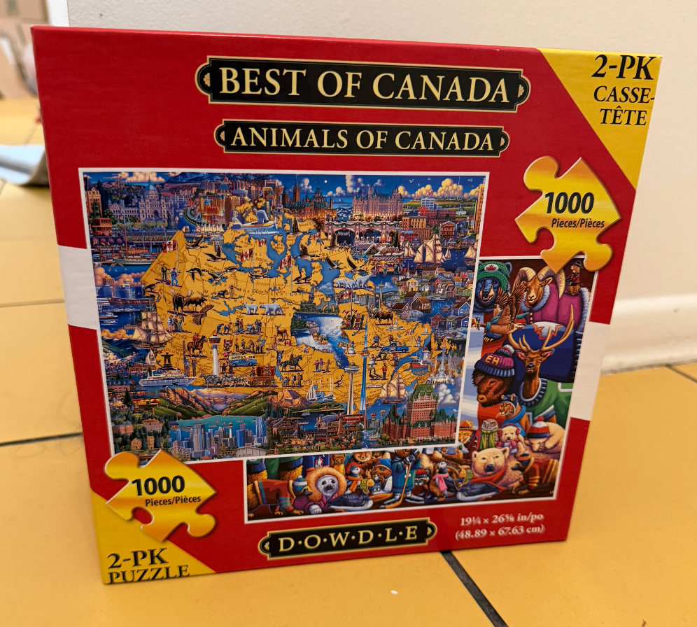 Best of Canada Puzzle Set – 2 Puzzles