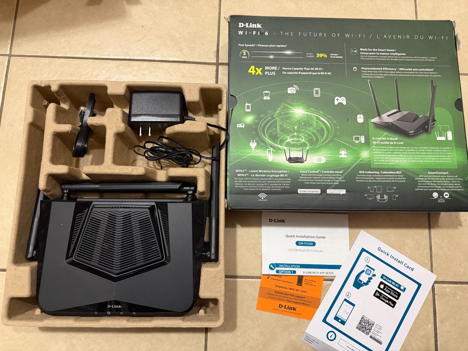 D-Link AX3200 Mesh Wi-Fi 6 Router DIR-X3260