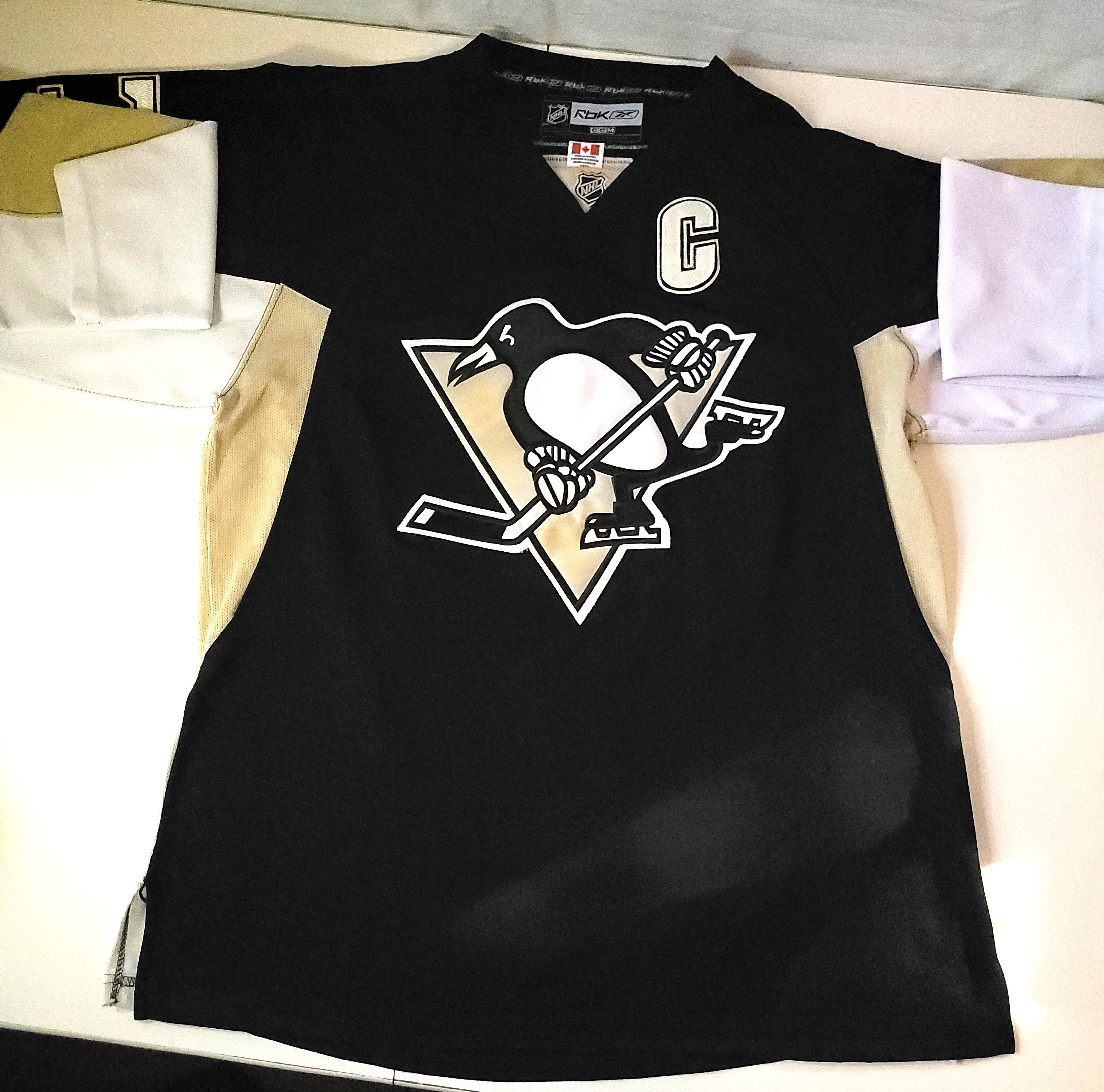 2006 Reebok NHL Pittsburgh Penguins Sidney Crosby #87 Captain