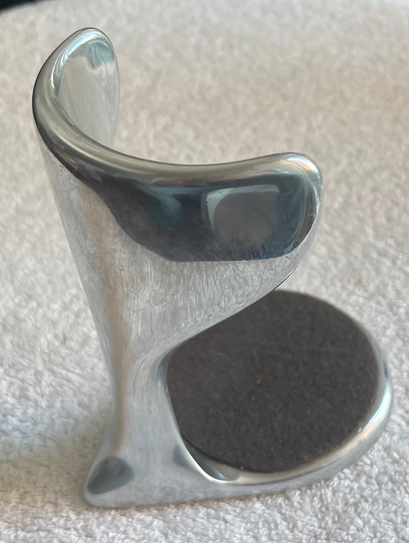 Vintage Hoselton Aluminum Wine Bottle Holder #2023 - photo 2