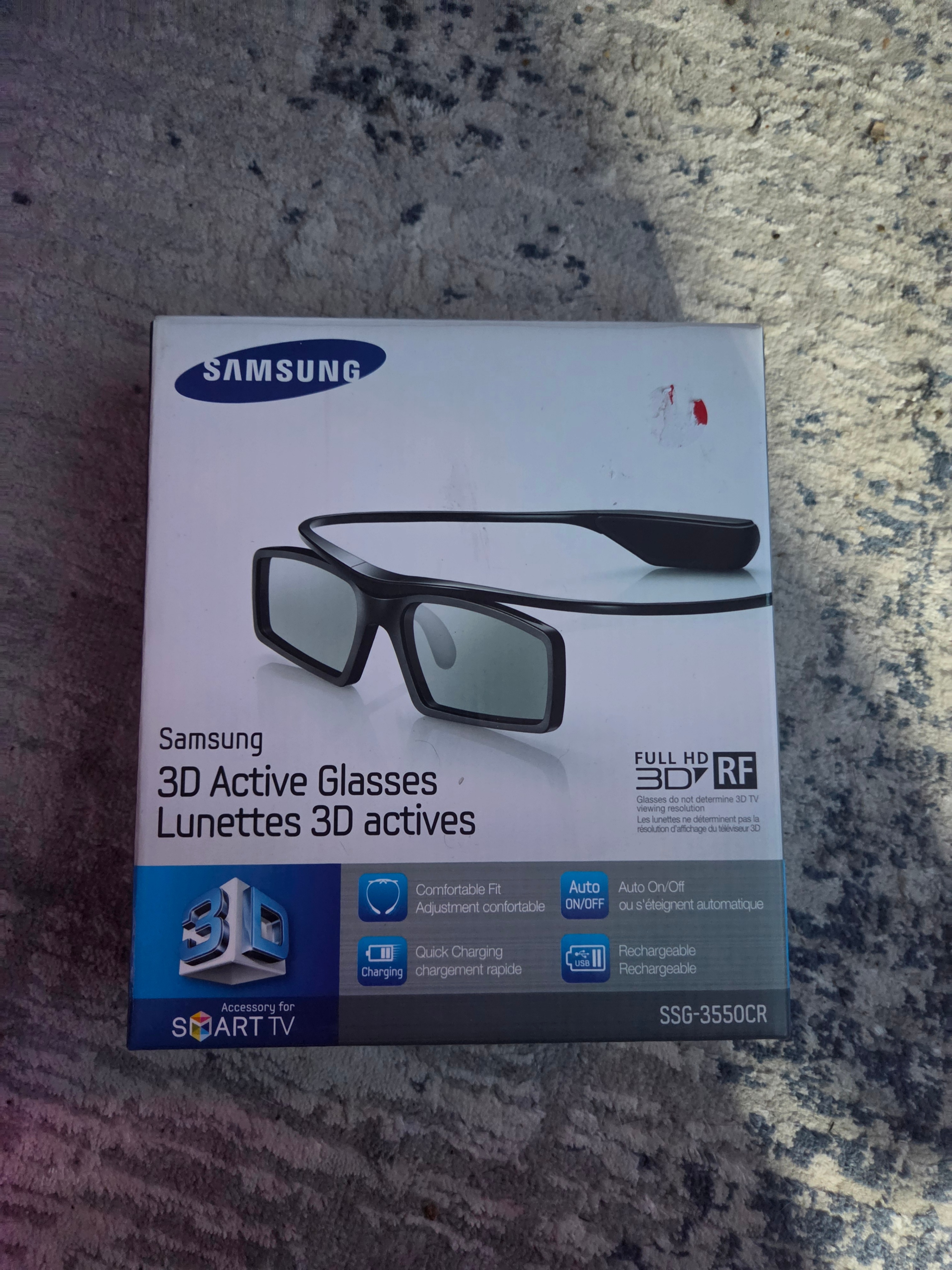 Samsung SSG-5100GB/XC Ultra -Light Weight Active 3D Glasses