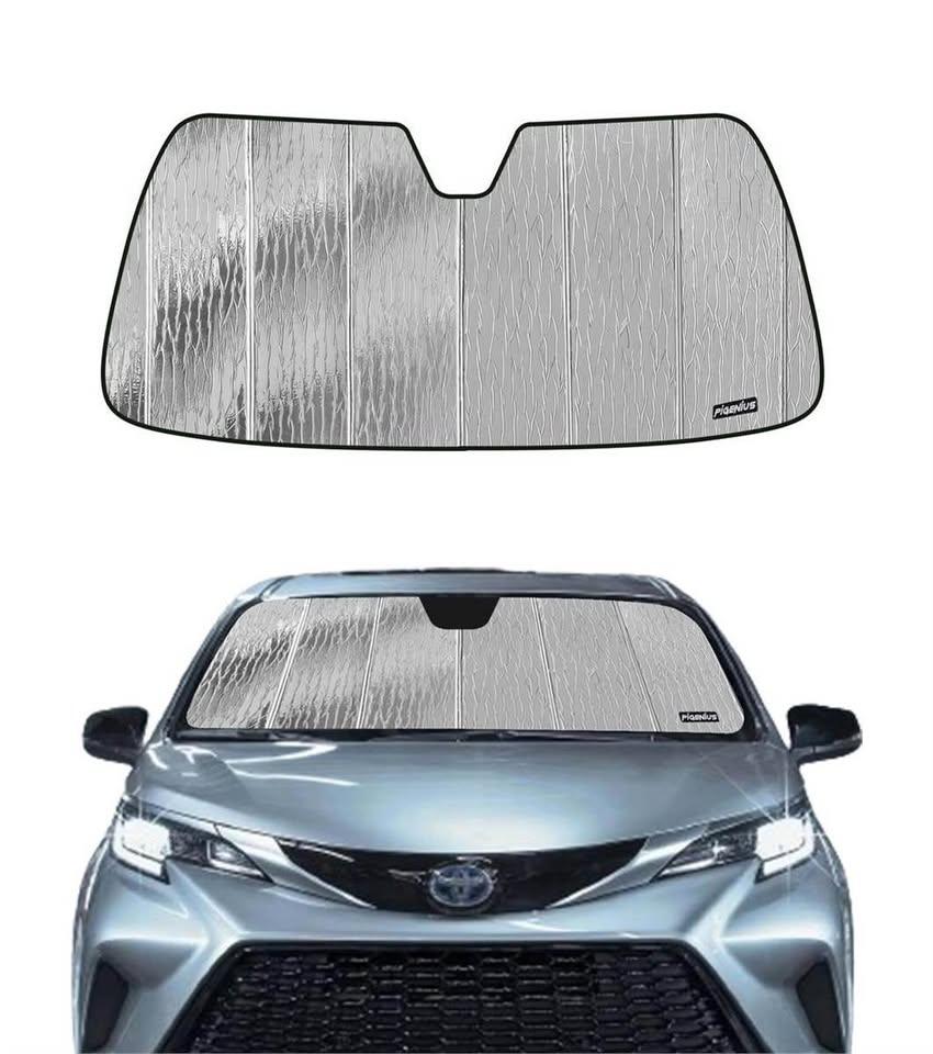 Pigenius Windshield Sun Shade for Toyota Sienna 2021–2026 (New) - photo 2