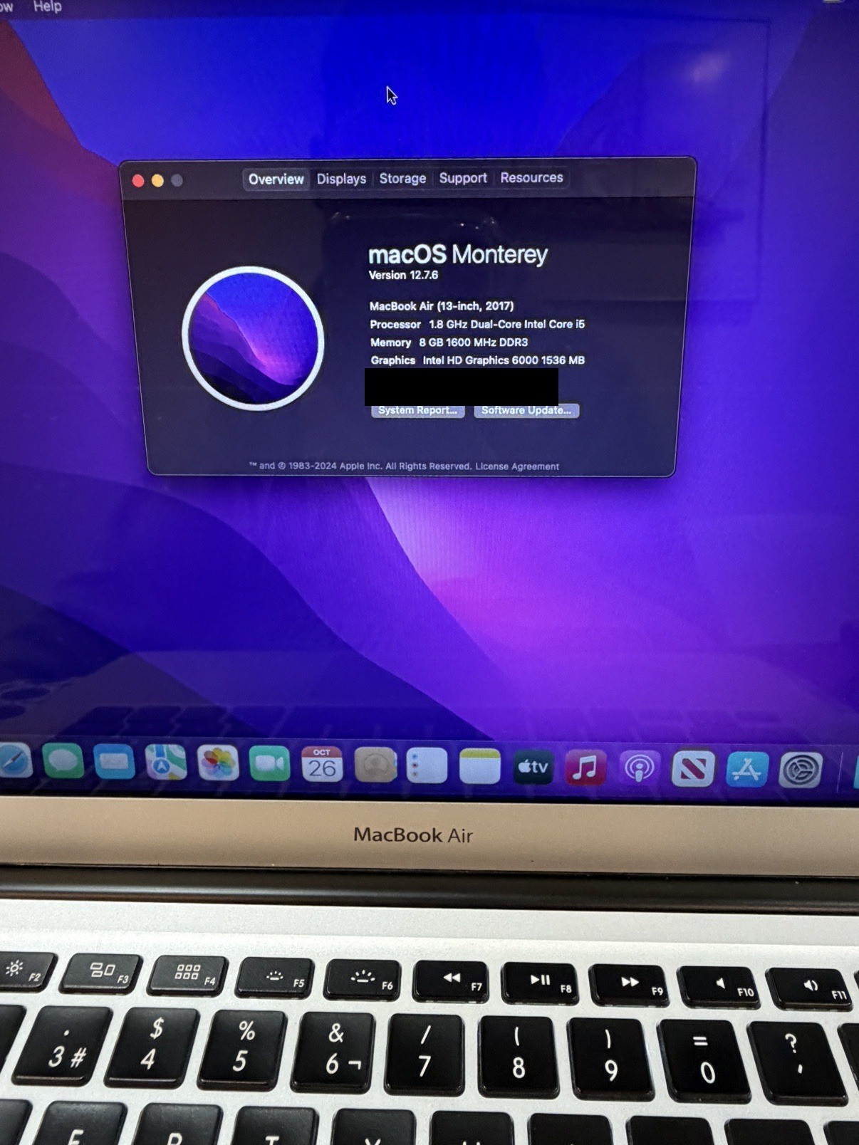 MacBook Air 13-inch (2017) – i5, 8GB RAM, 128GB SSD – $150 - photo 3