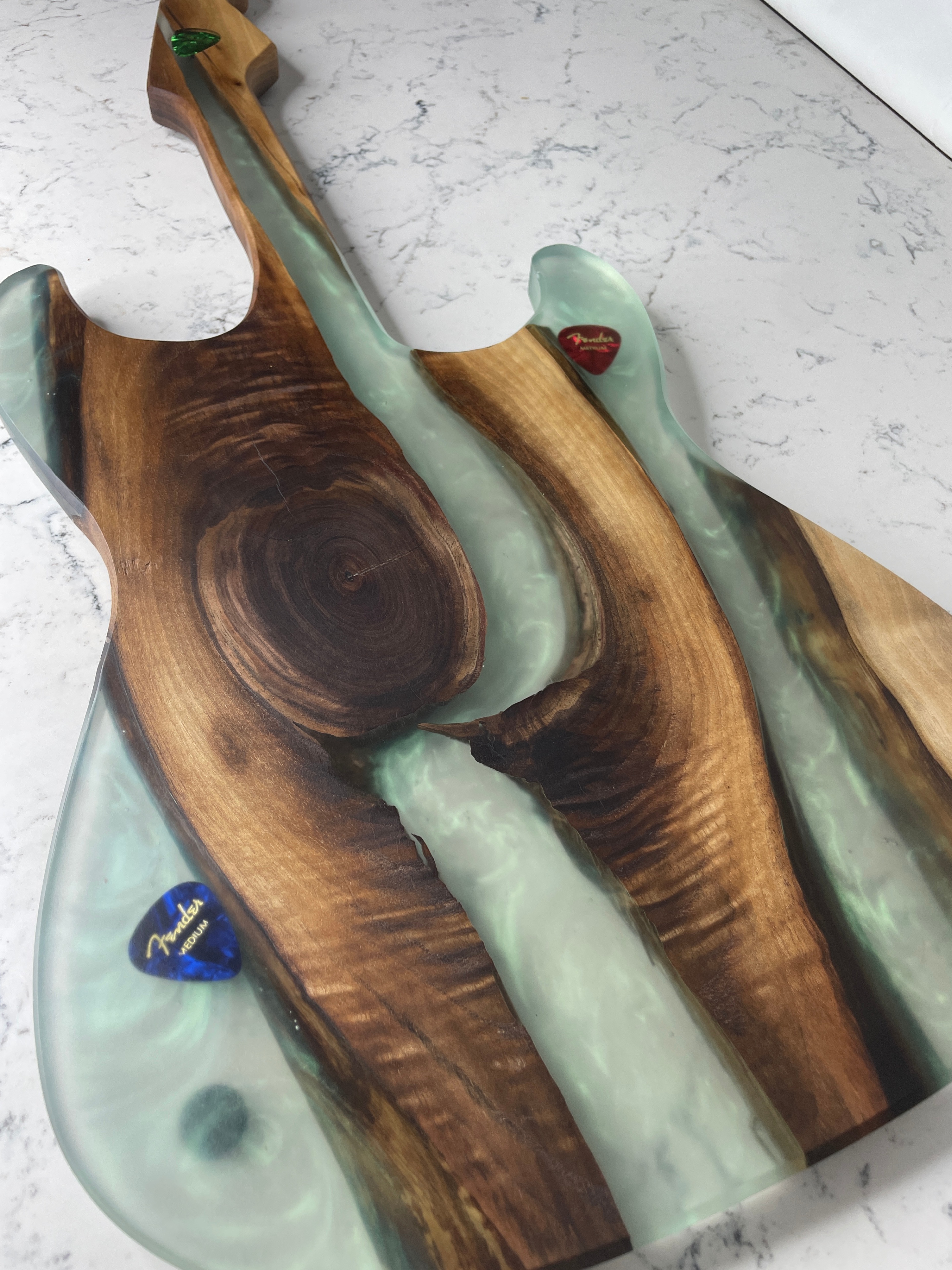 "Guitar"-Erie Board (Fender Stratocaster Charcuterie Board #4) - photo 3