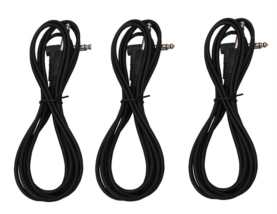 Guitar cable cords 2.8 m for electric /bass guitars 3 for $10