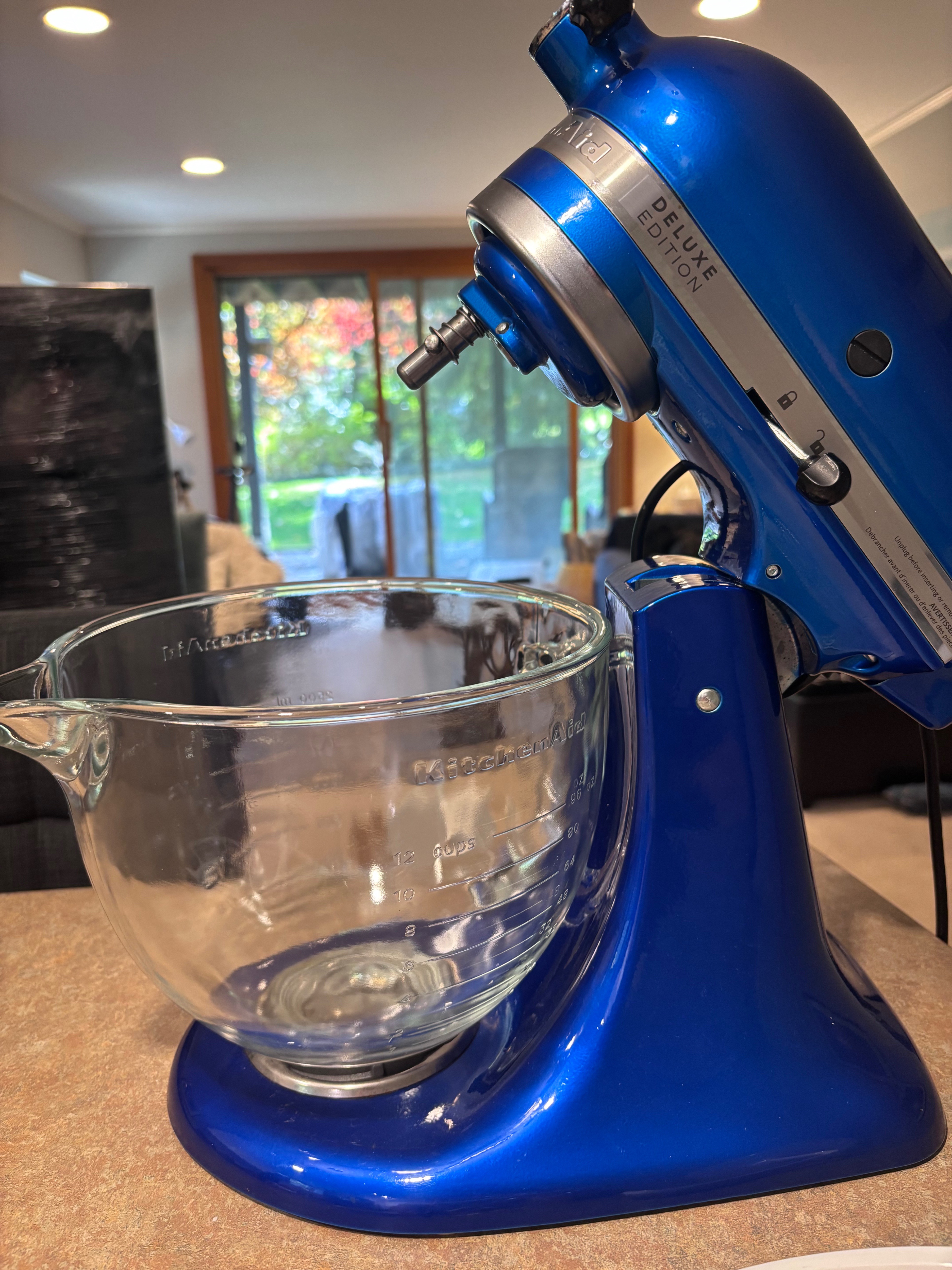 KitchenAid Deluxe Stand Mixer – Blue 💙