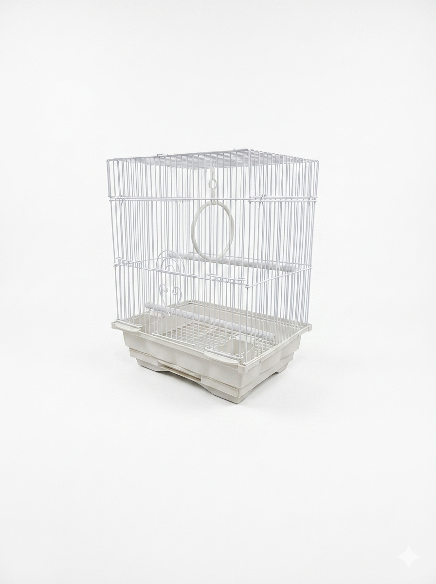12x9" Square Top Bird Cage