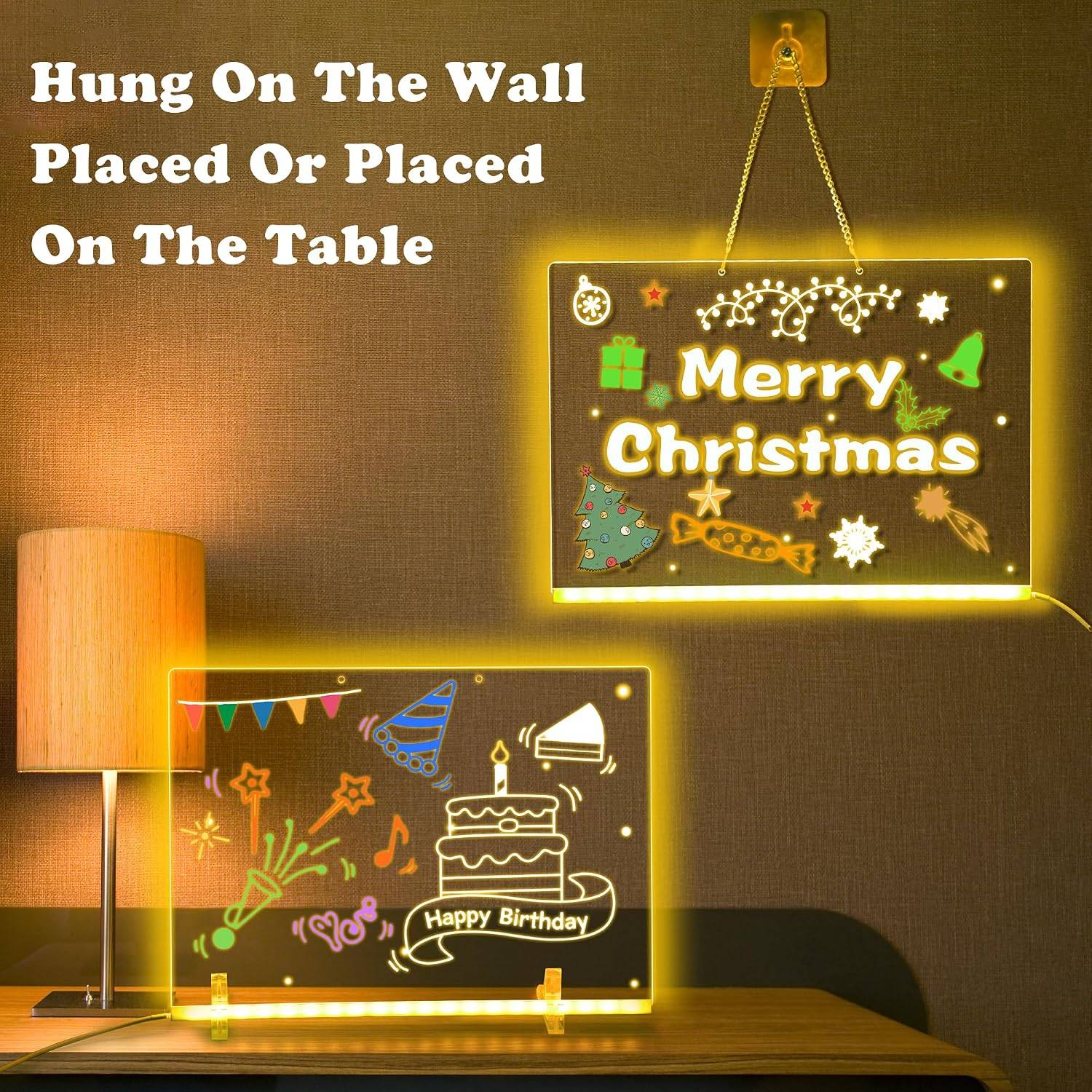 Light Up Drawing Board 7 Colors 13.8''x9.8'' - photo 2