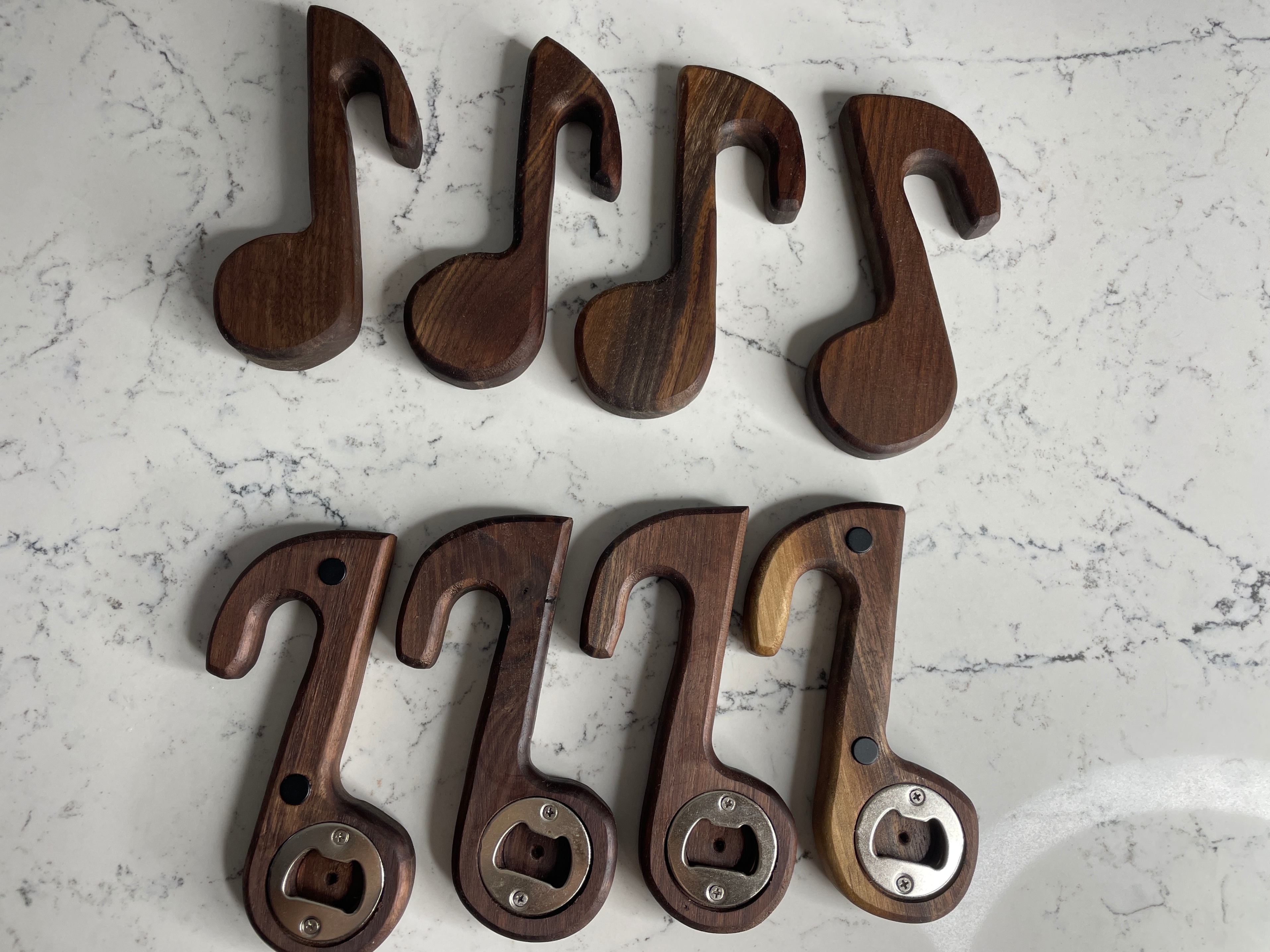 Music Note  Bottle Openers