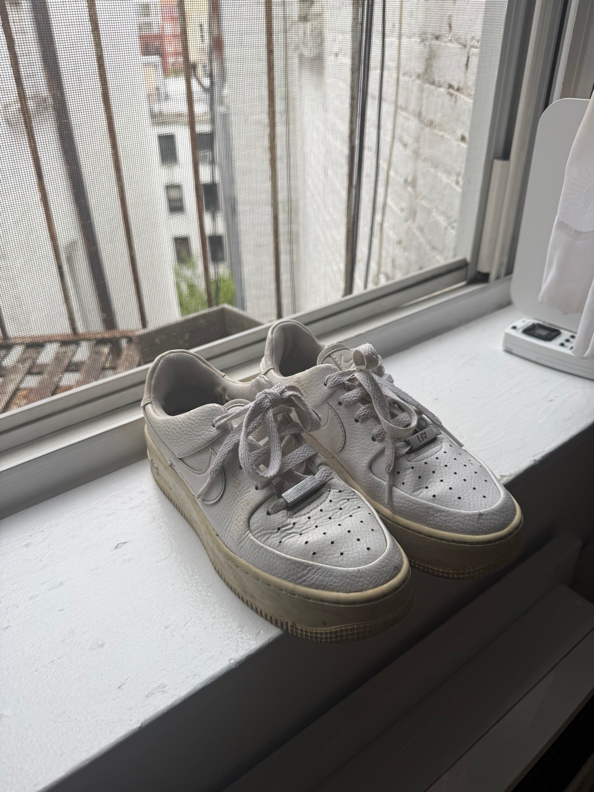Nike Air Force 1 Sage Low – White – Size 6 - photo 2