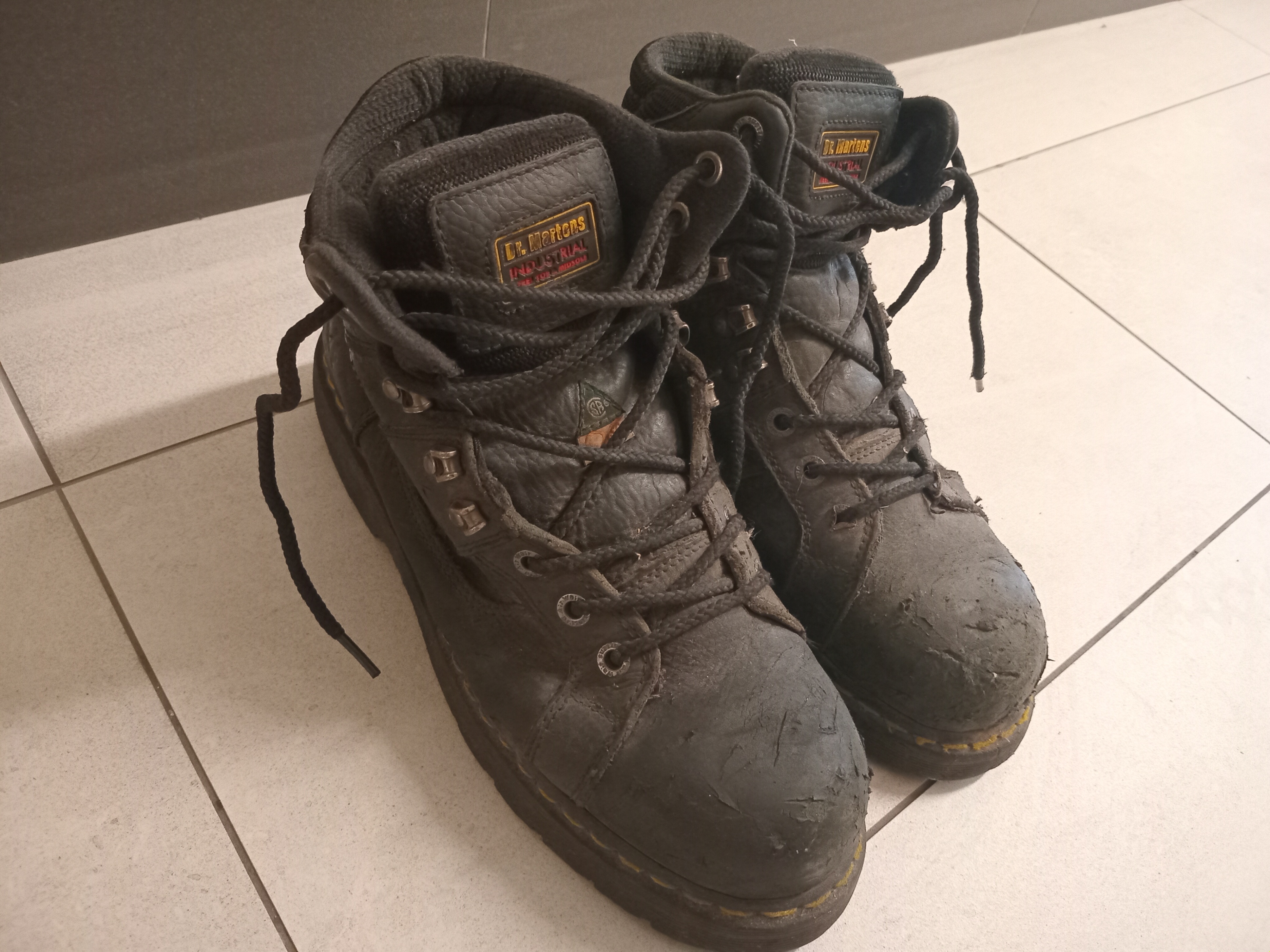 Dr. Martens Steel toe boots