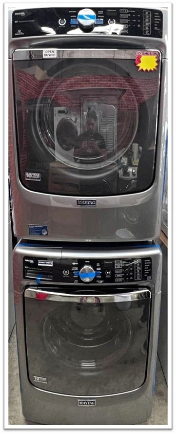 Maytag 27” Washer and Dryer Set