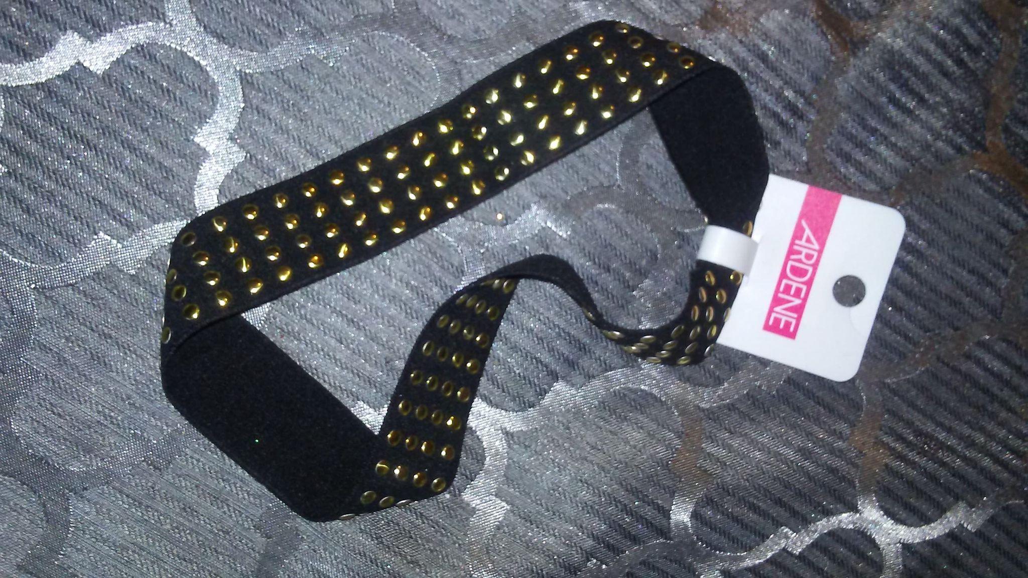 Hair Head Band With Studs (New)