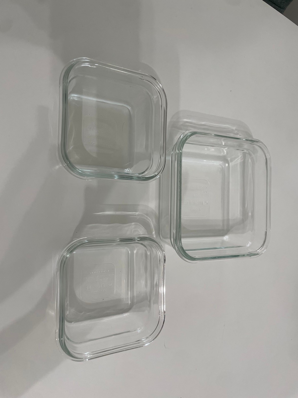 Glass food containers, set of 10 with lids - photo 4