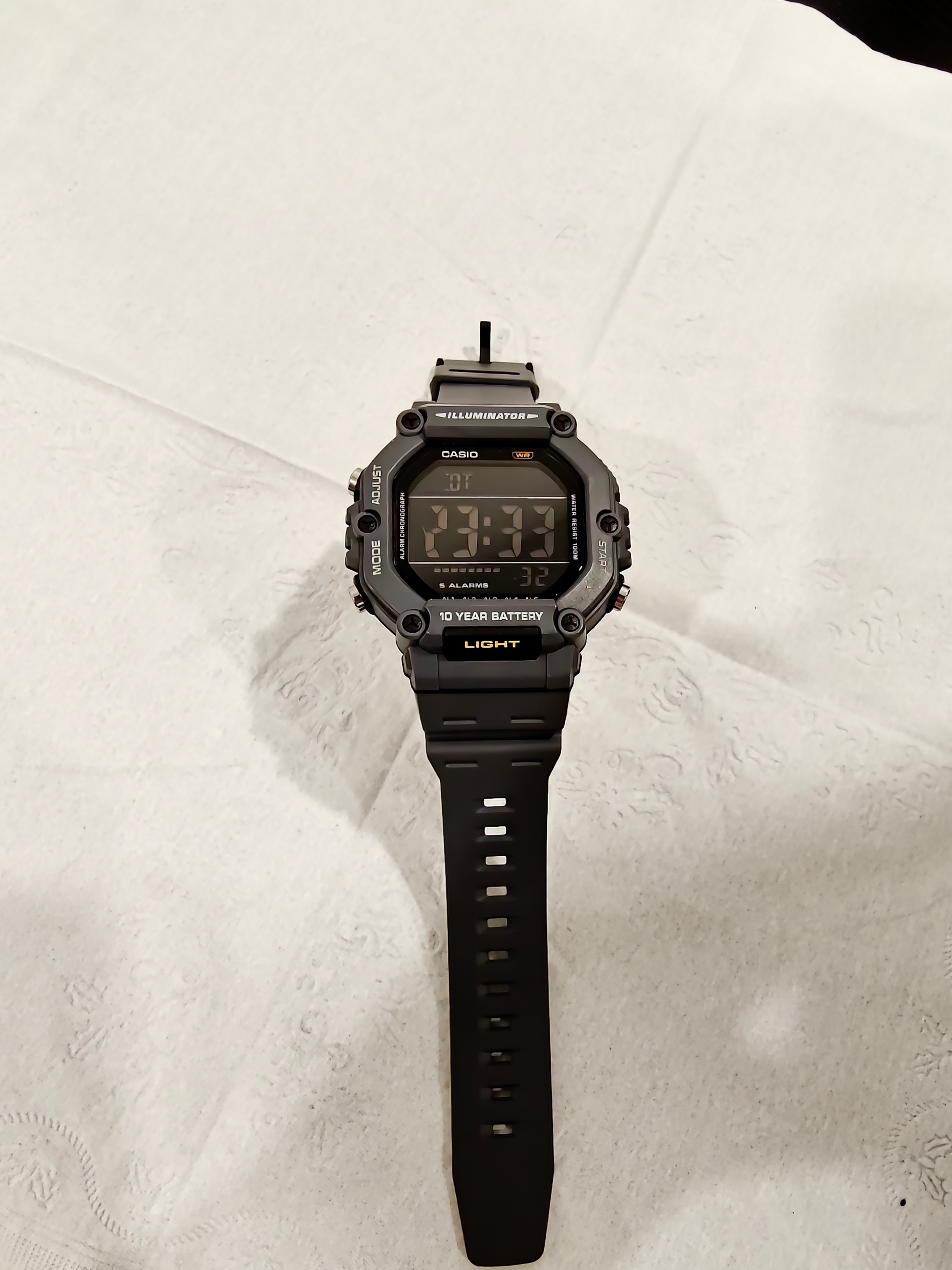 Casio AE-1600H 10-Year Battery Watch - Like New