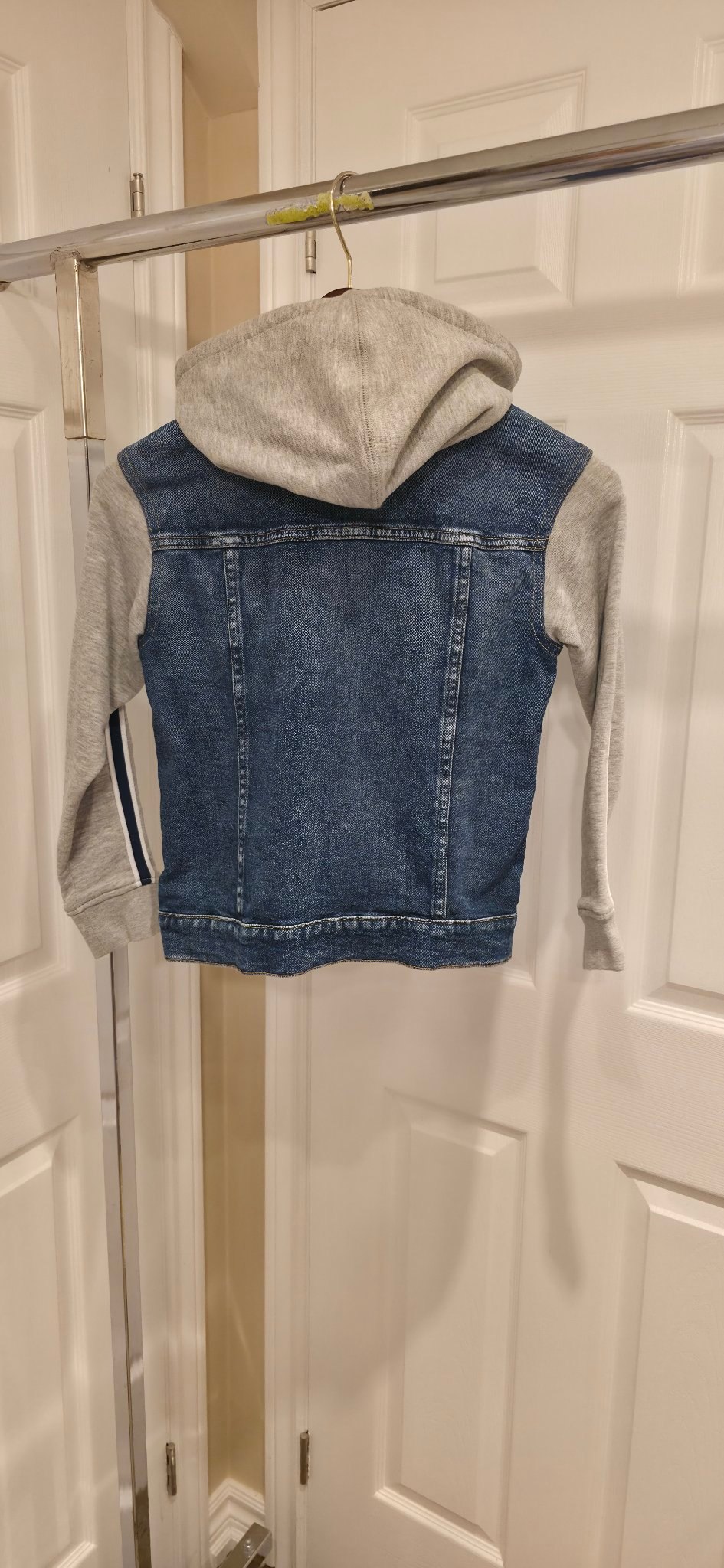 Kids &Denim denim vest with jersey sleeves size 8 - photo 2