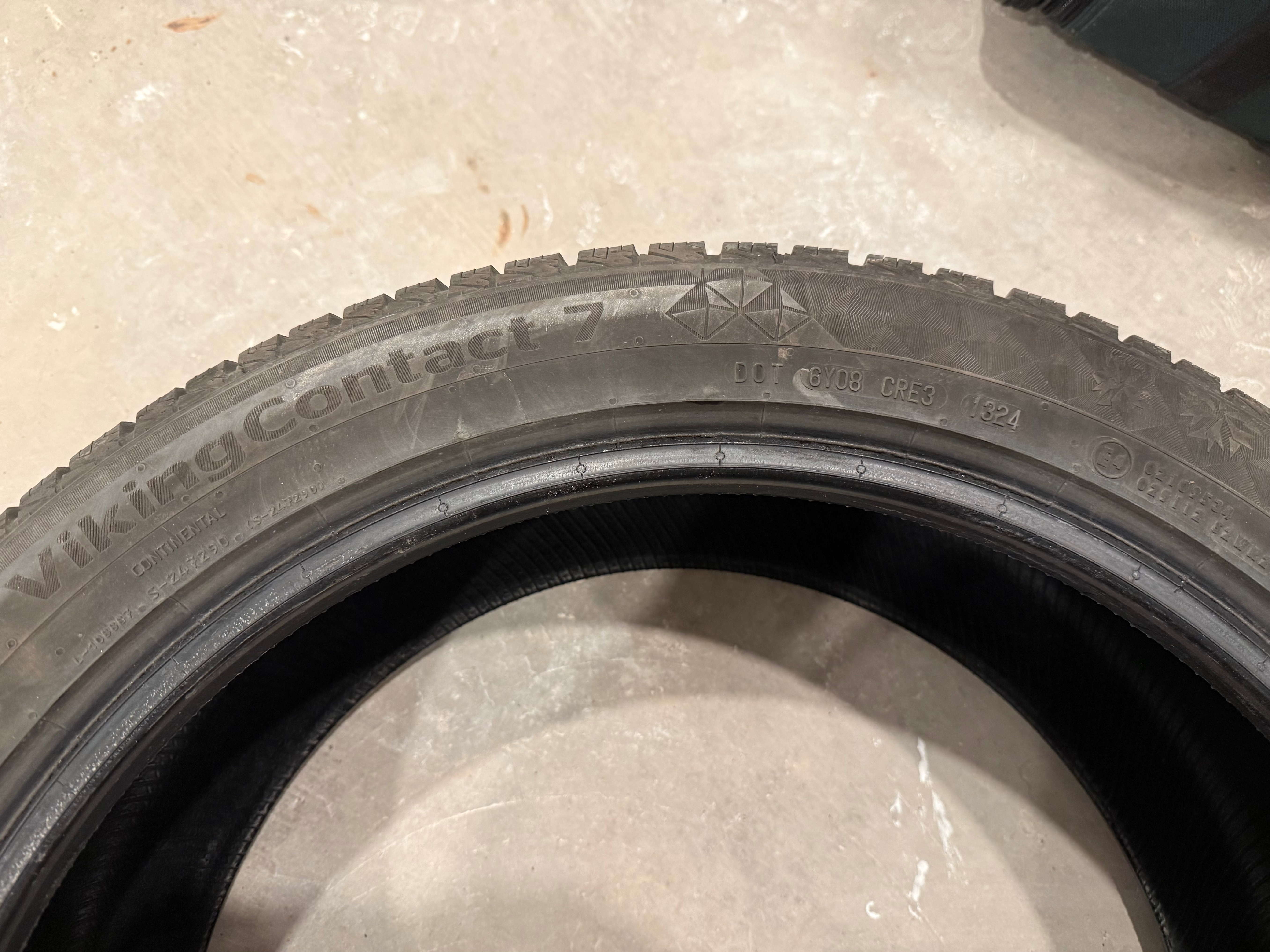 4x Continental VikingContact 7 Winter Tires - 245/45R20 103T XL - photo 3