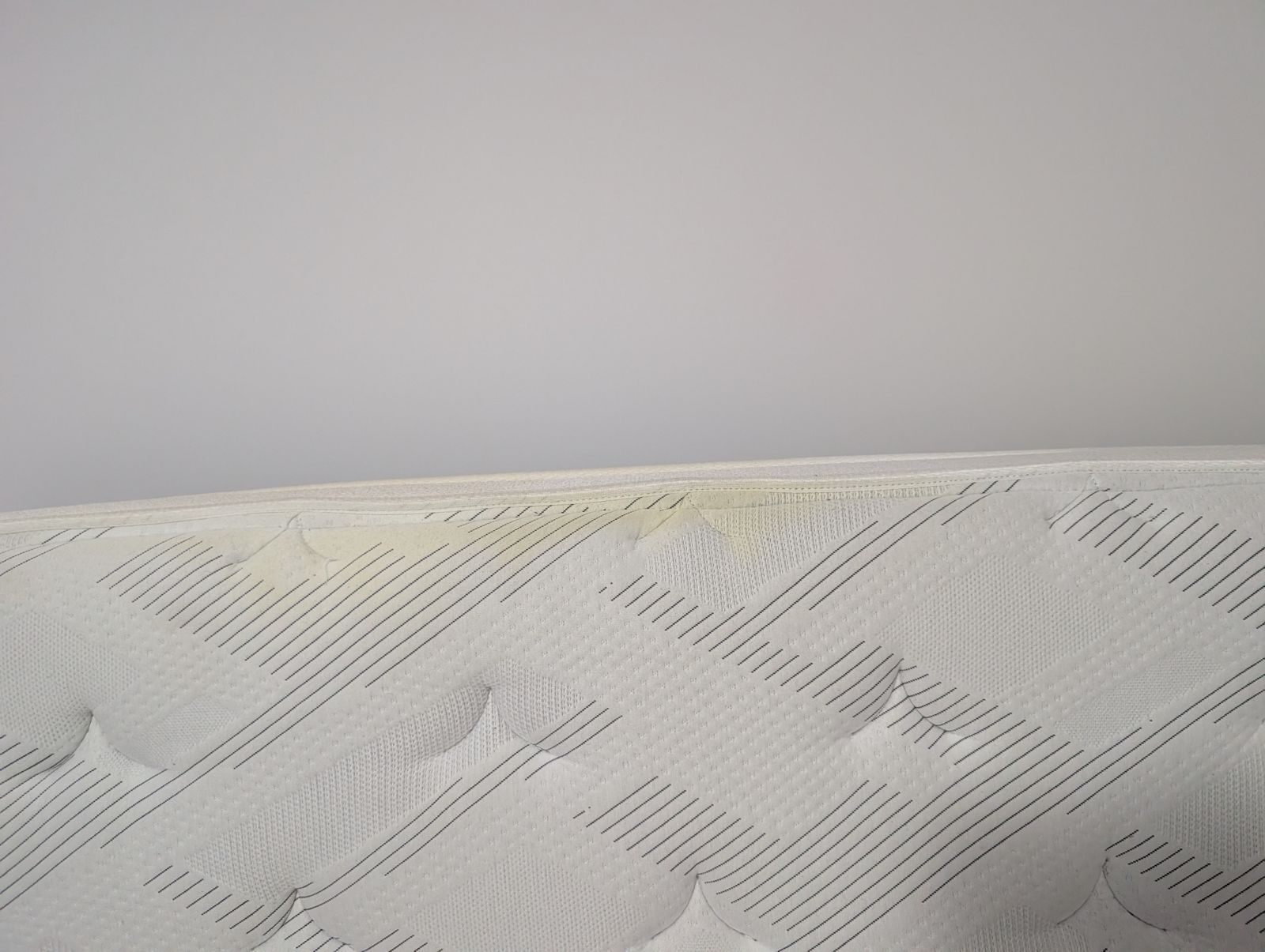 Queen Bed Frame w/ Upholstered Headboard + Mattress – Make Offer - photo 5