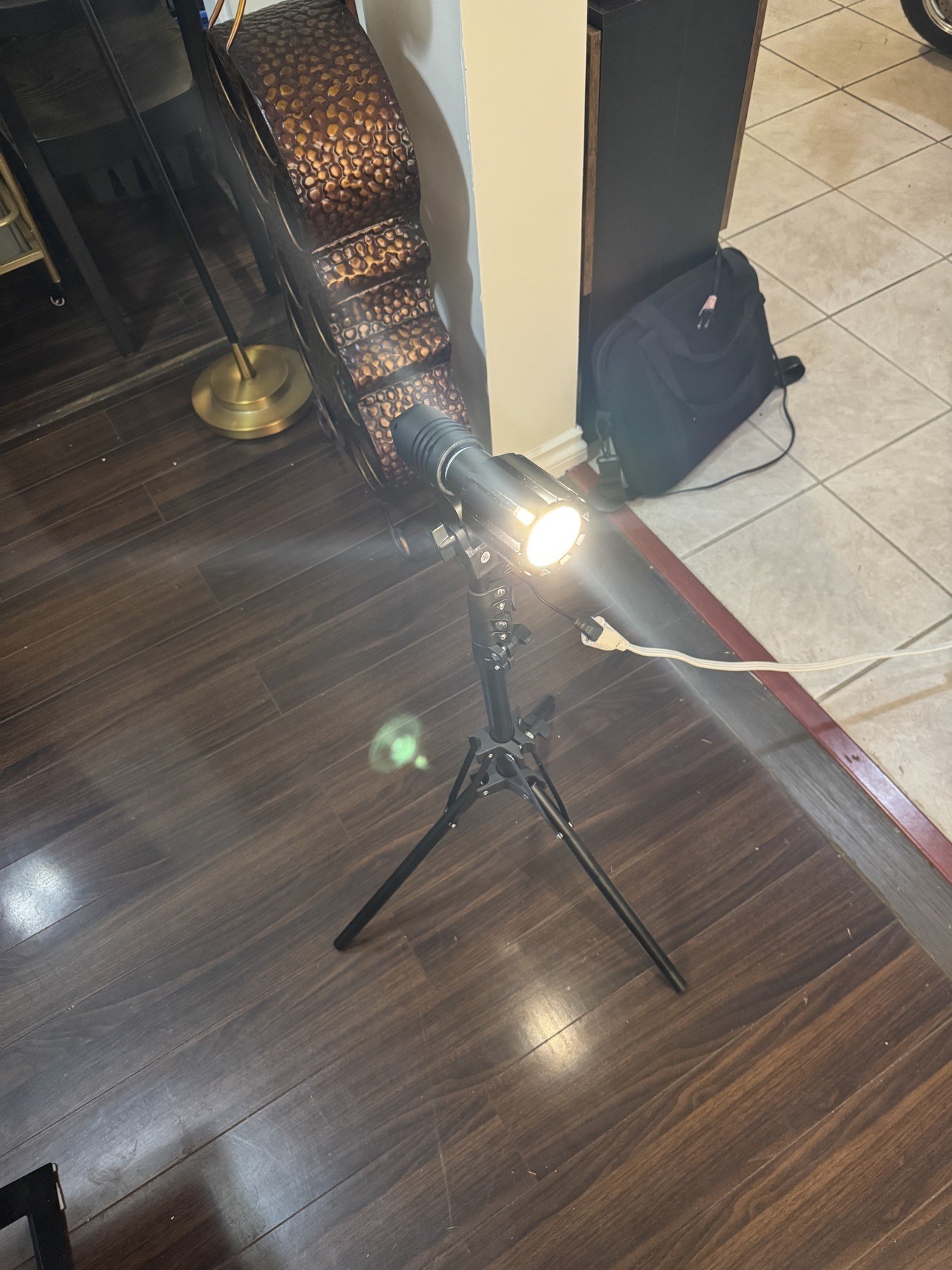 Indoor LED Spotlight with Tripod & Remote - Brand New - photo 3