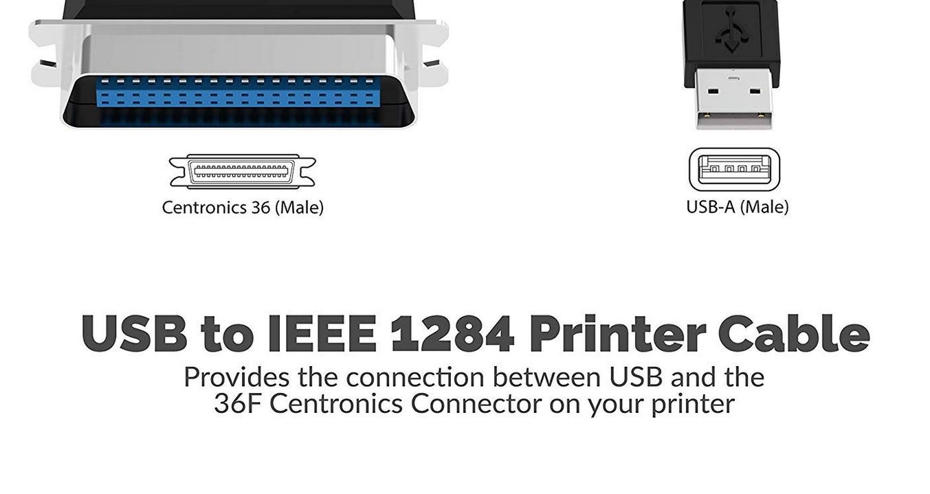 Connecting old printers up to USB interface