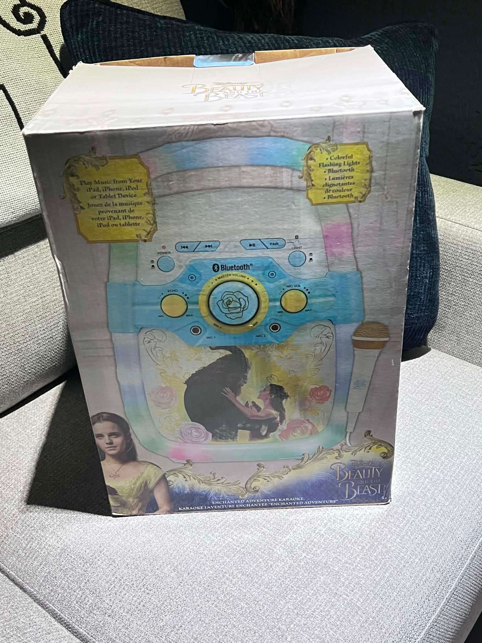 Disney Beauty and the Beast Enchanted Adventure Karaoke Machine
