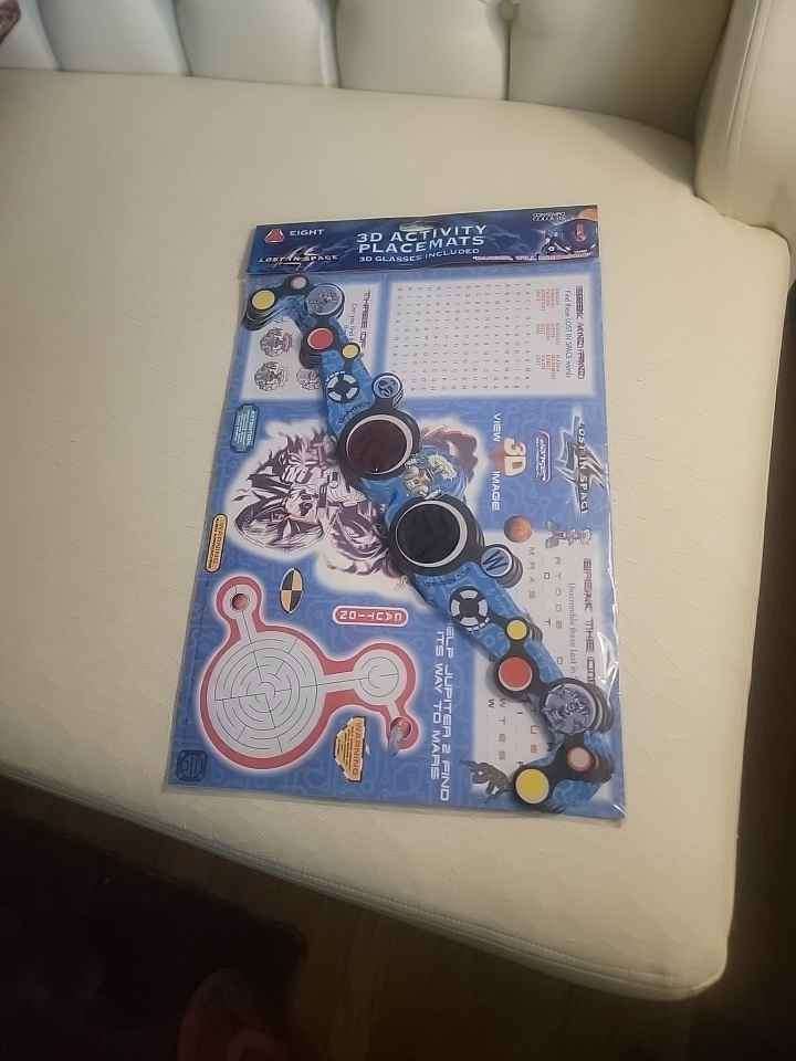 activity sheet is official merchandise from the 1998 Lost in - photo 3
