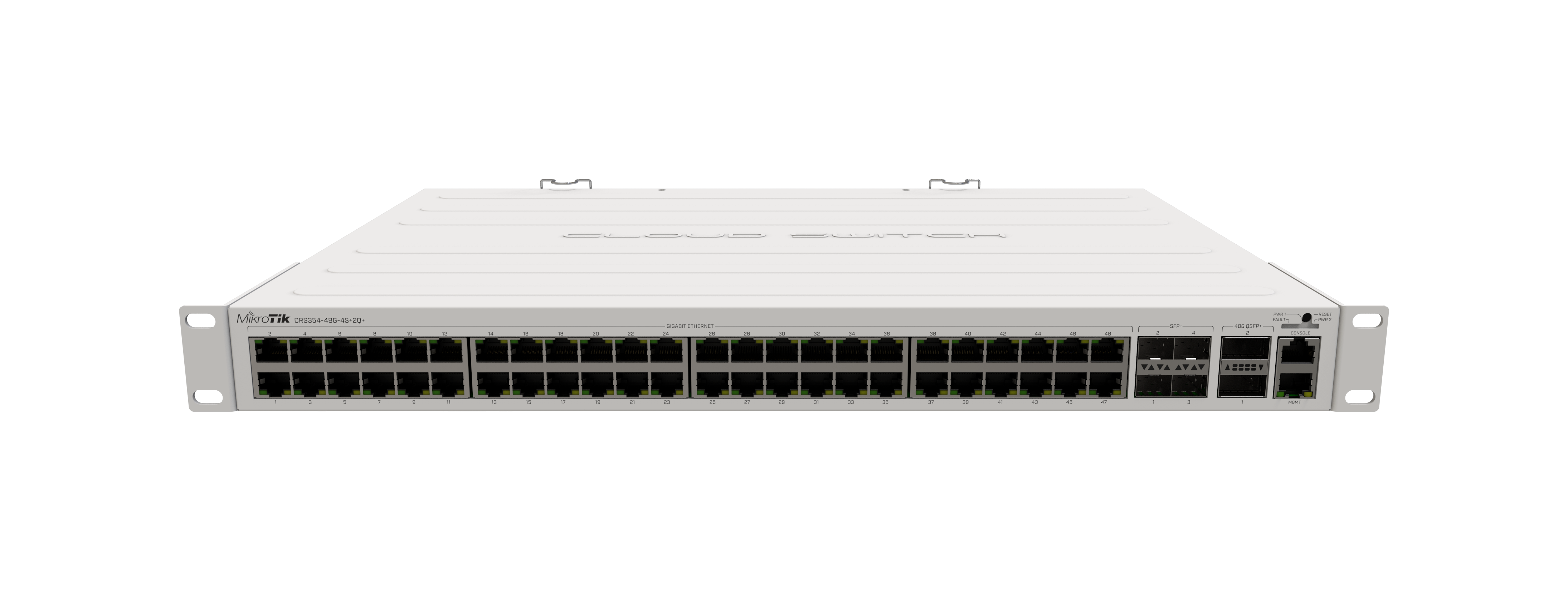 MikroTik CRS354-48G 48-Port 10G/40G Switch (Non-PoE) Like New - photo 2