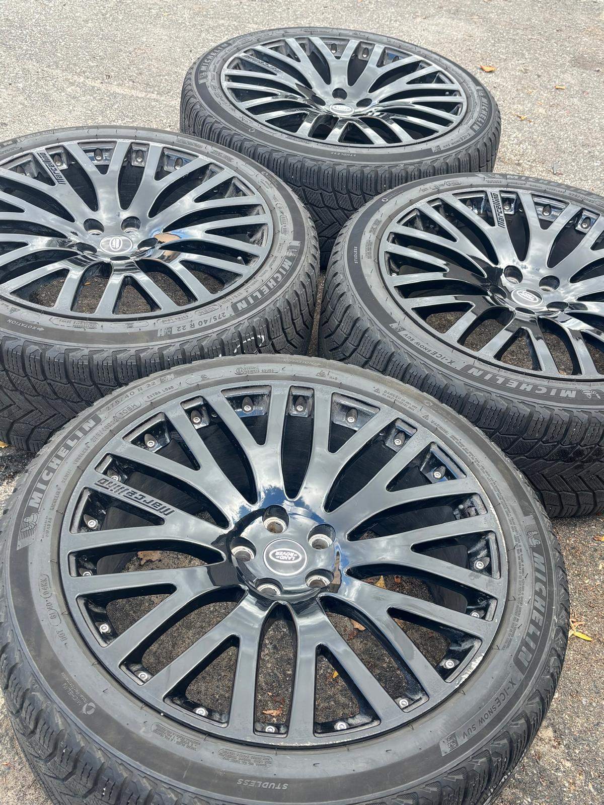 22”RangeRover/Discovery(5x120)+275/40/R22 Michelin snows+TPMS - photo 3