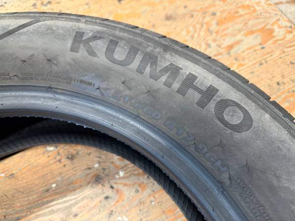 1 X single 215/60/17 96H M+S Kumho Solus TA51 Premium A/S LK NEW - photo 5