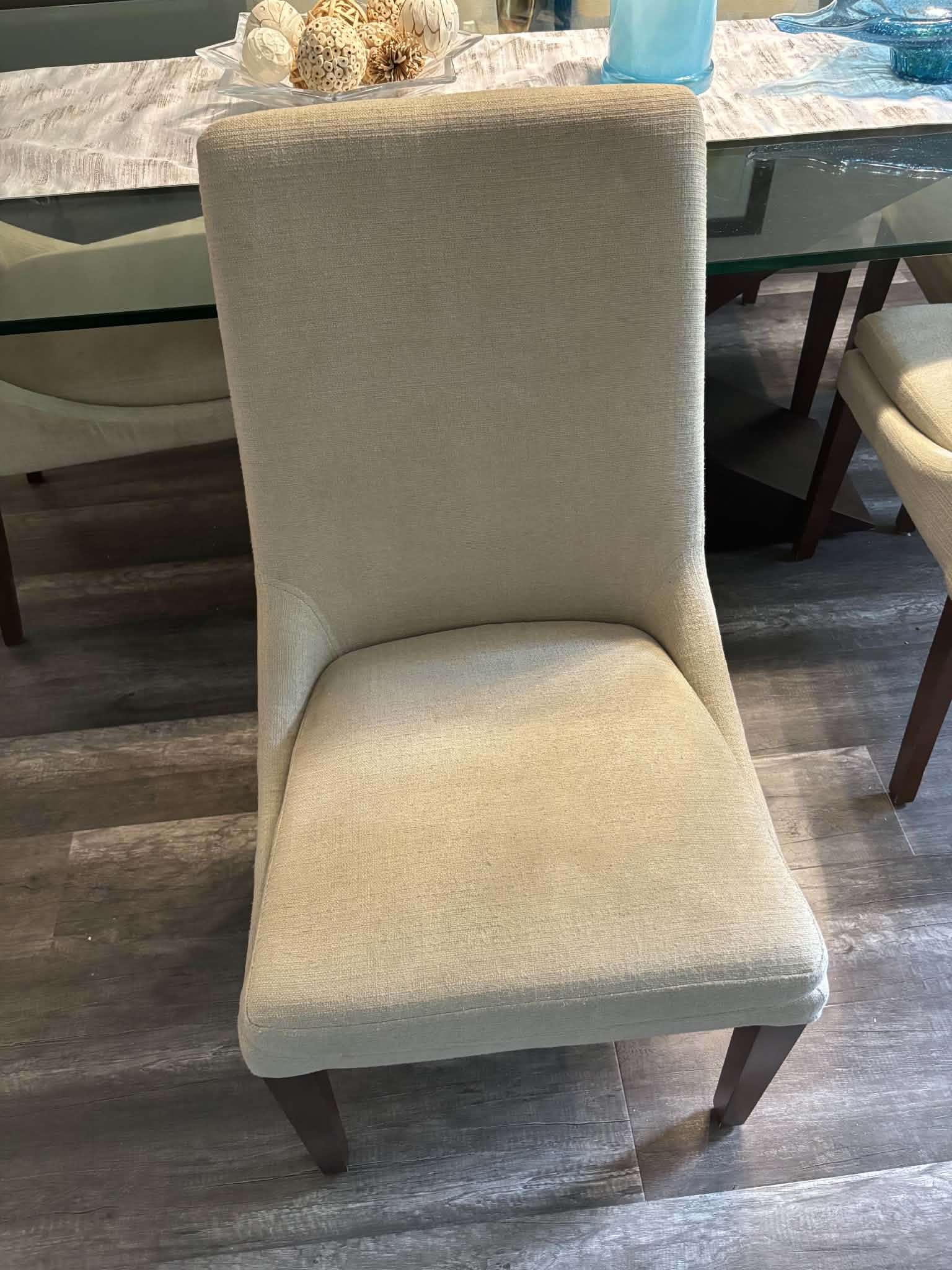 Dining Table with Glass Top + 6 Chairs - photo 3