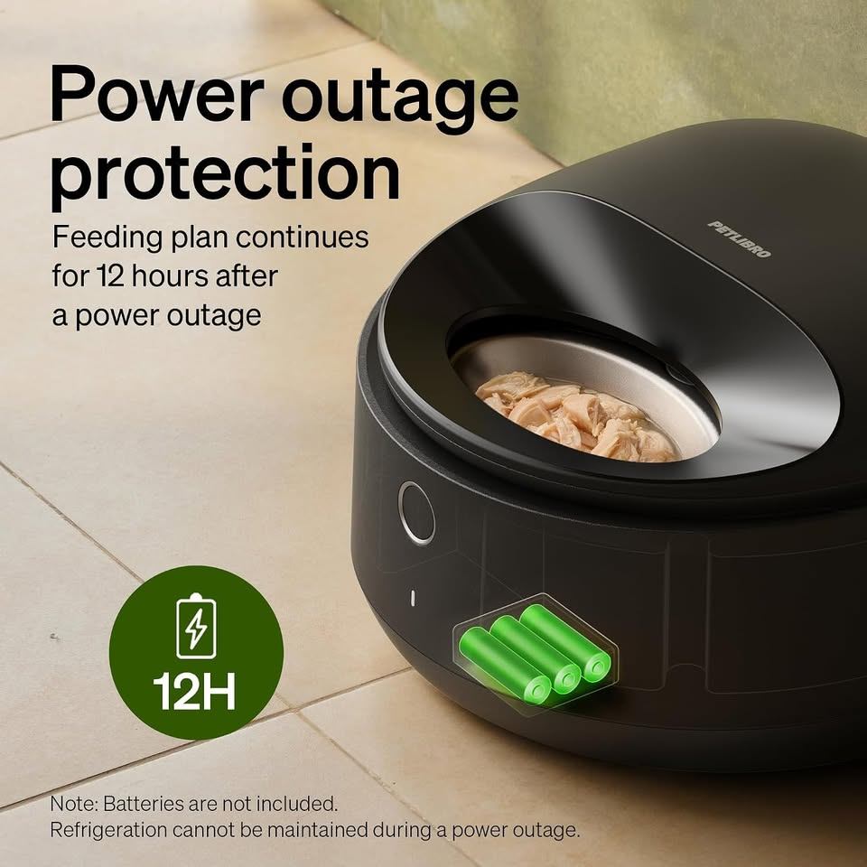 PETLIBRO Automatic Cat Feeder for Wet Food – Stainless Bowl - photo 4