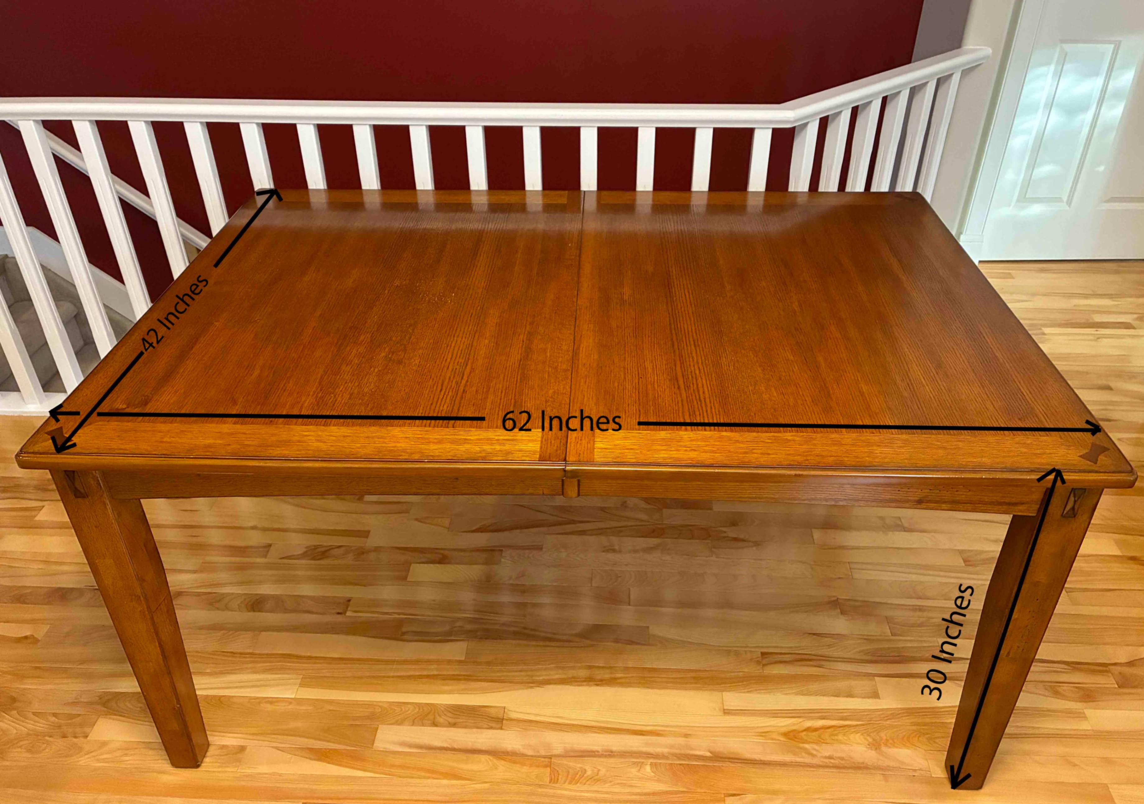 Mission Style Dining Set (Solid Wood)