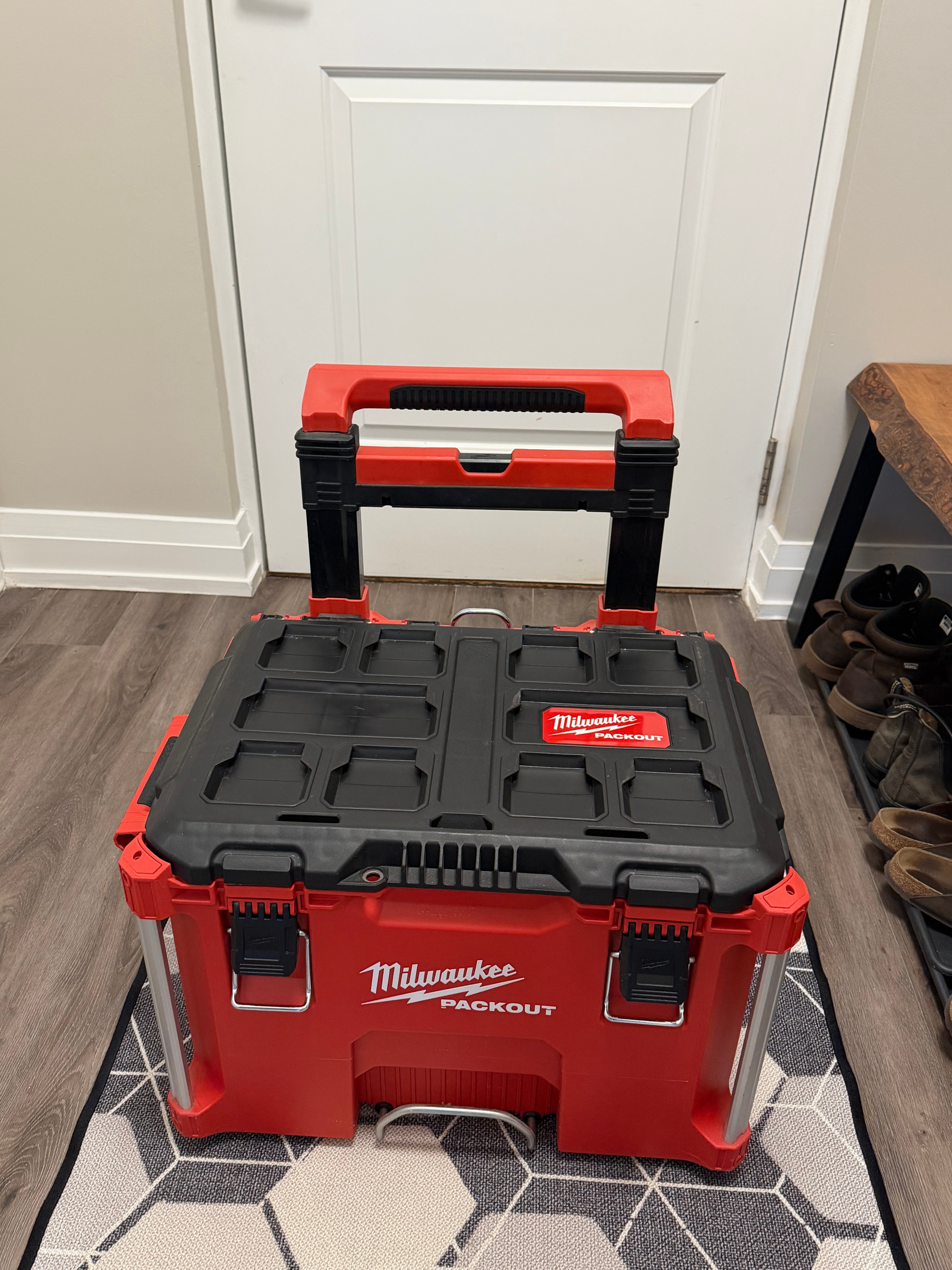 Milwaukee PACKOUT Rolling Tool Box + Medium Tool Box (2-Piece)