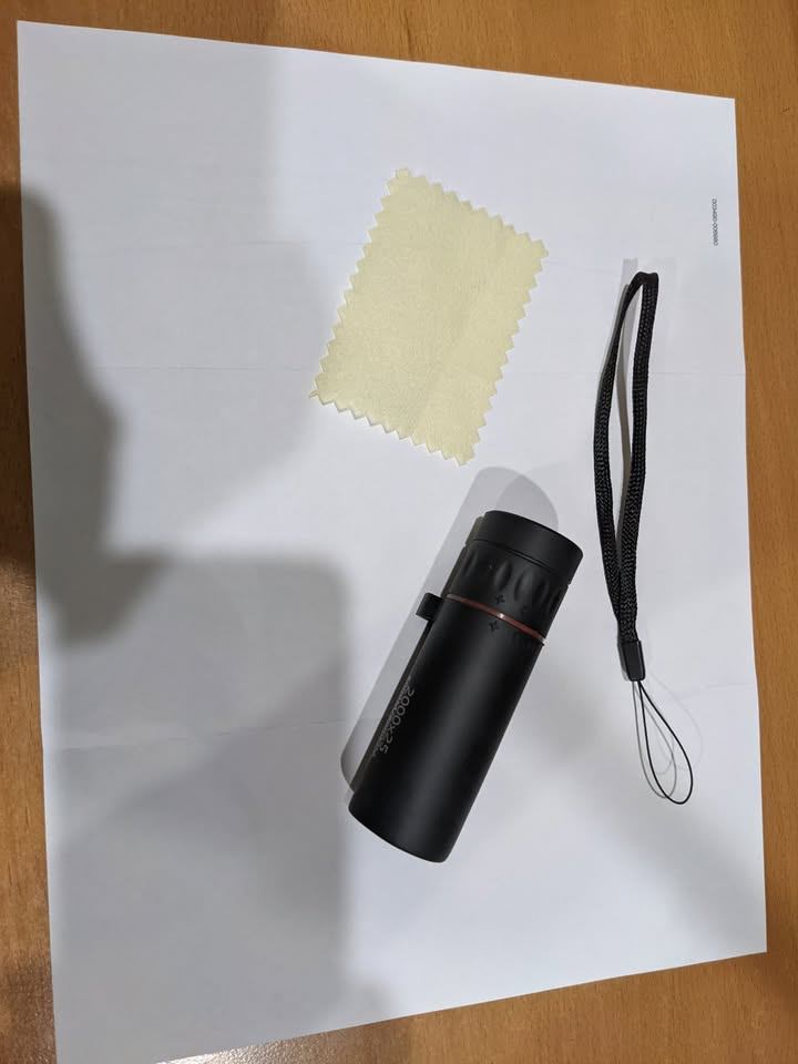 HD monocular 2000x25 telescope,  pocket for birds watching