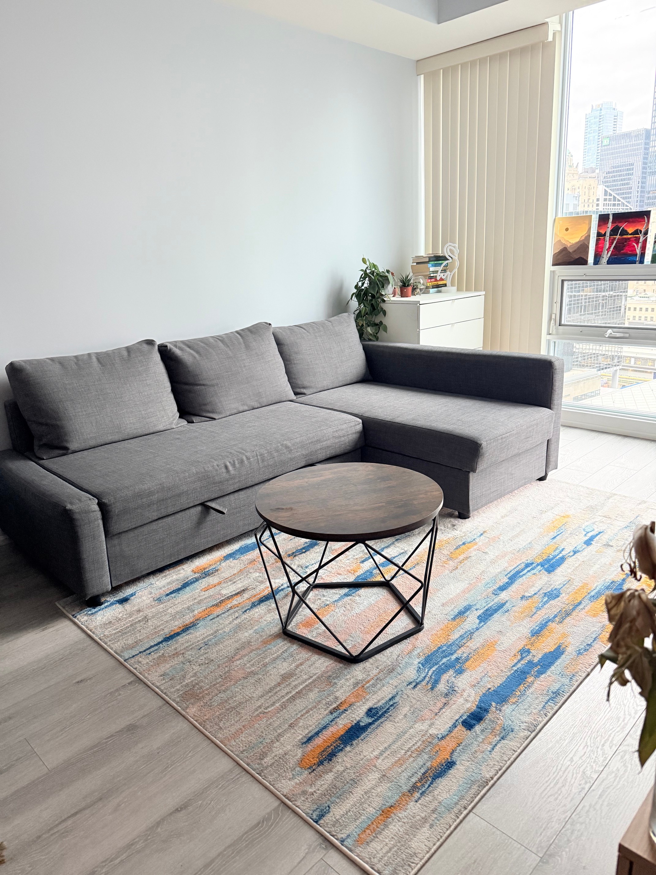[Moving out sale] IKEA FRIHETEN Corner sofa-bed with storage - photo 2