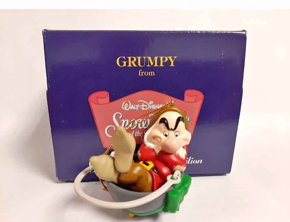 Grumpy Disney Presidents grolier ornament Snow White