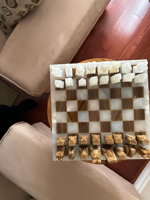 Marble Chess set