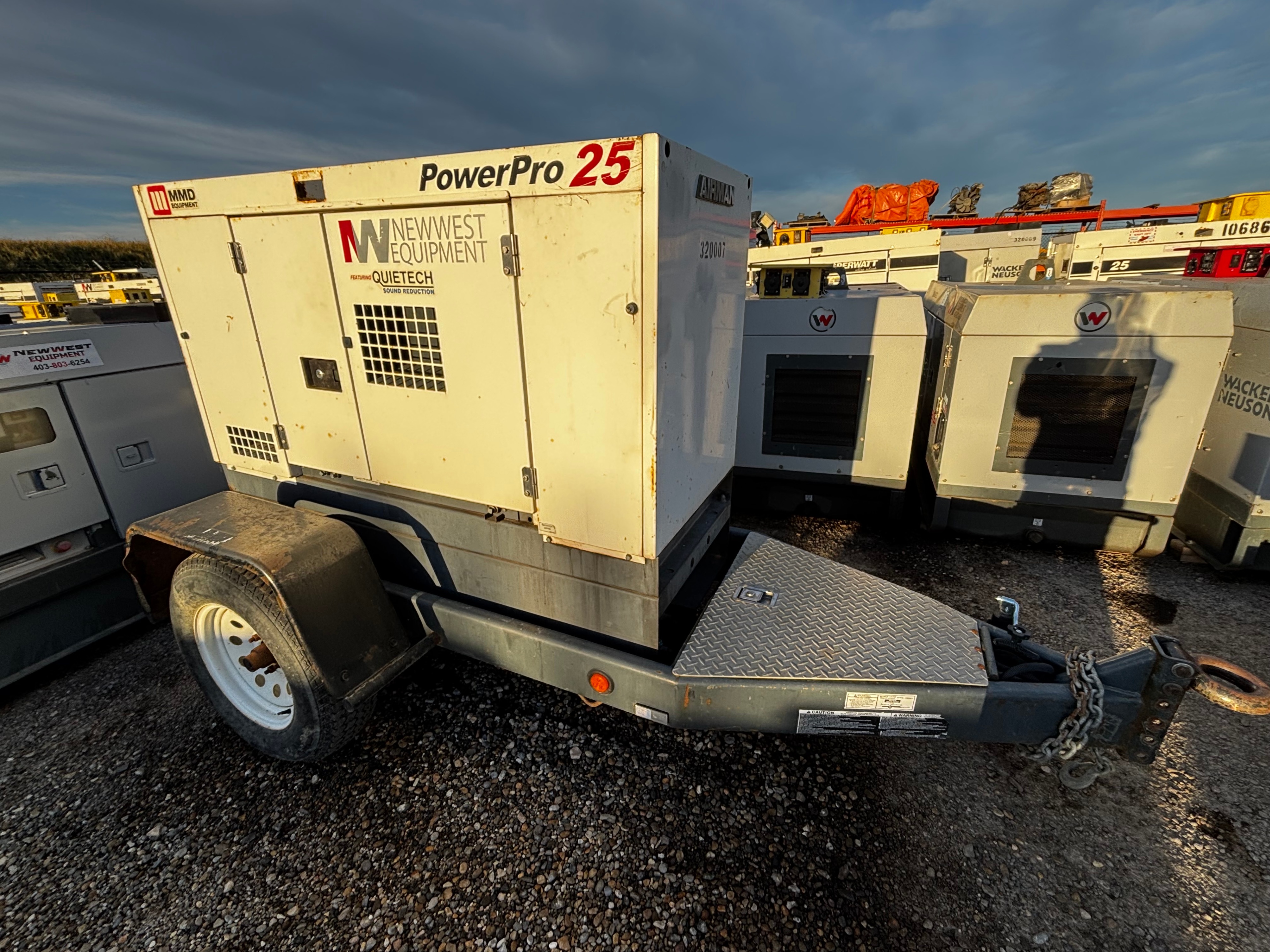 25KVA 20KW Towable Diesel Generator - photo 3