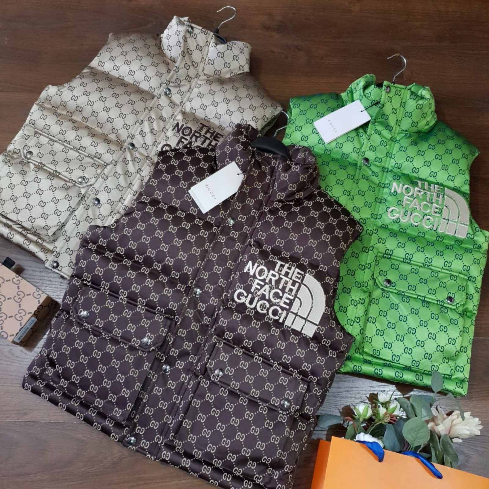 Men's The North Face Gucci Puffer Vest Size L - photo 2