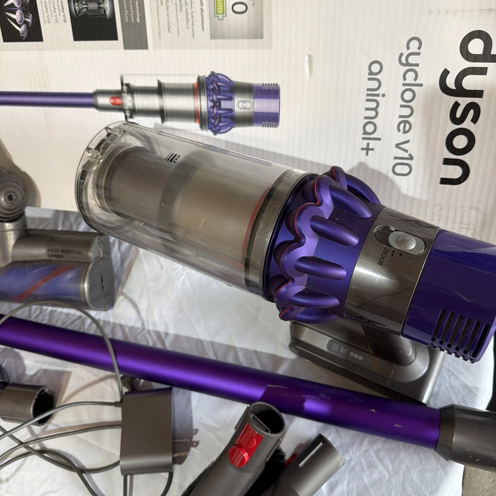 Dyson V10 Animal Cordless Stick Vacuum with Charger - photo 3