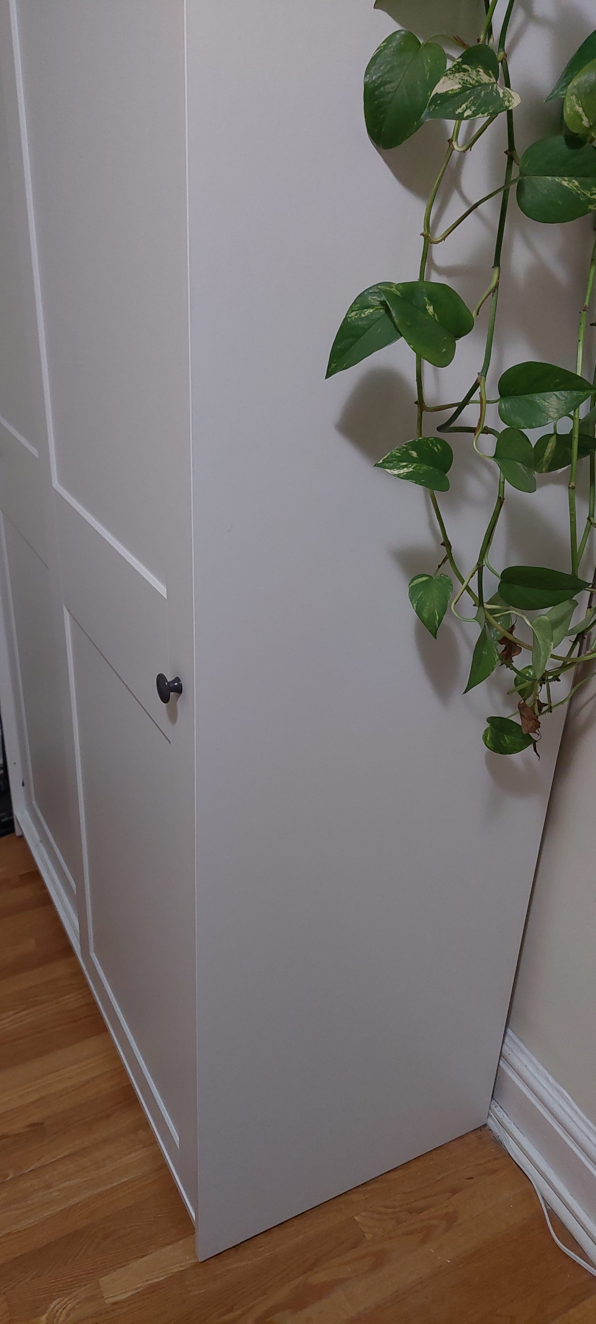 IKEA HAUGA Wardrobe with Sliding Doors – White - photo 4