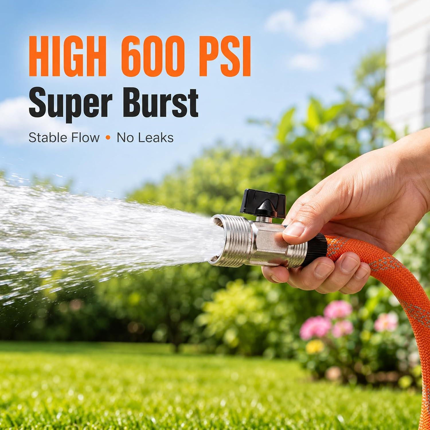 50ft Kink-Free Garden Hose (Burst-Proof & Lightweight) - photo 5