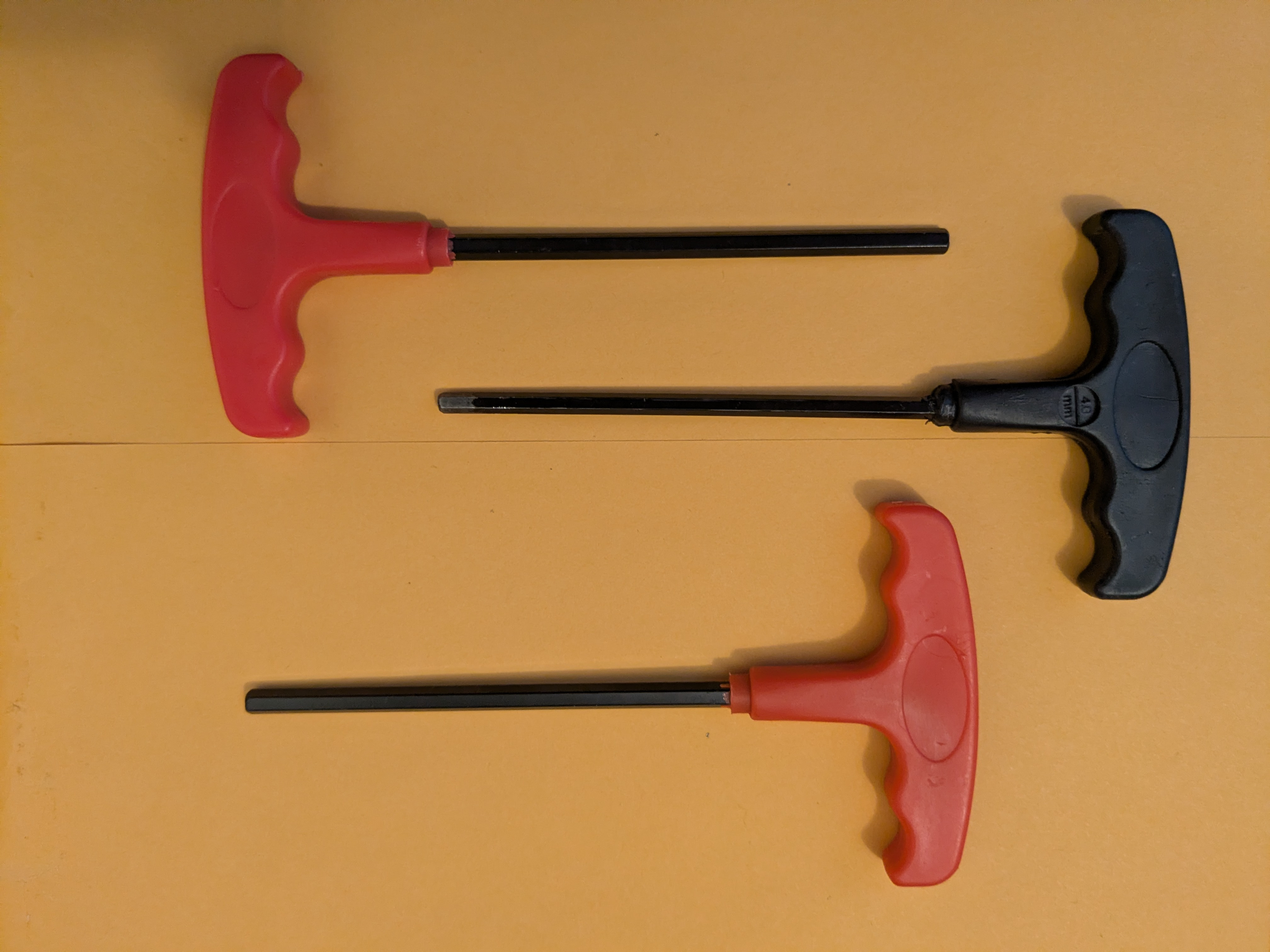 4 mm and 5 mm Allen wrenches (rollerblading, etc, tools)