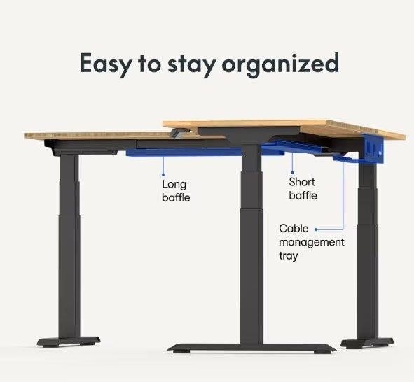 Brand New L-Shaped Standing Desk - photo 2