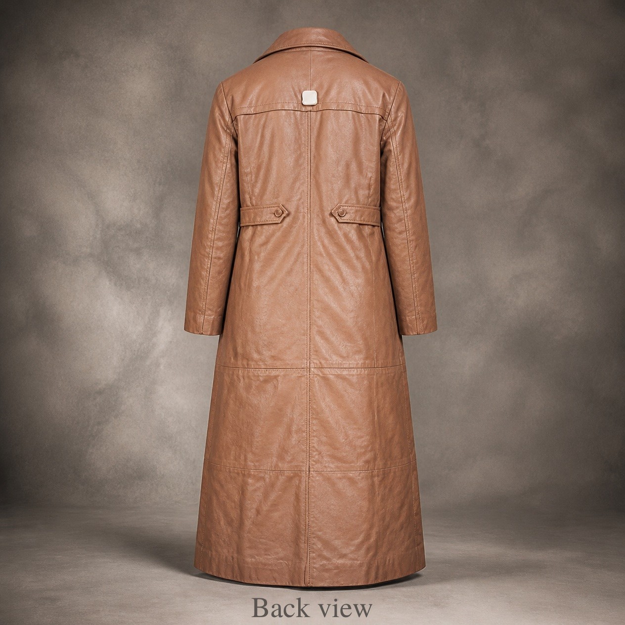 JKT-011 — Women's leather long coat — brand new, size M - photo 3