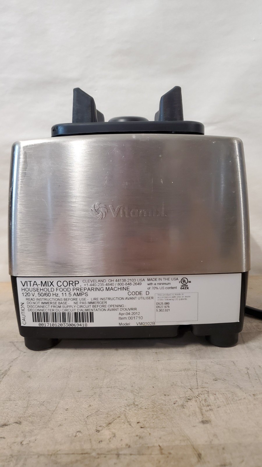 Vitamix Blender Pro series 500 vm0102b (Stainless Steel) - photo 3
